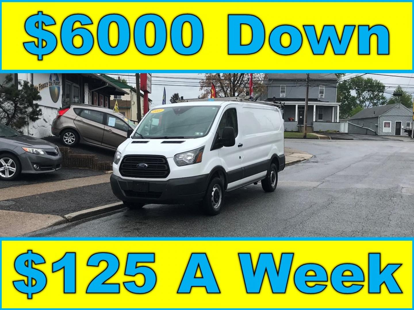 2017 White /Gray Ford Transit 250 Van Low Roof 60/40 Pass.130-in. WB (1FTYR1ZM1HK) with an 3.7L V6 DOHC 24V engine, 6A transmission, located at 577 Chester Pike, Prospect Park, PA, 19076, (610) 237-1015, 39.886154, -75.302338 - 2017 Ford Transit 250: Ladder racks, shelving, backup camera, no side or rear windows, new PA inspection, partition, FLEET MAINTAINED! This vehicle comes inspected and has been given a bumper to bumper safety check. It is very clean, reliable, and well maintained. We offer a unique pay plan that - Photo#0
