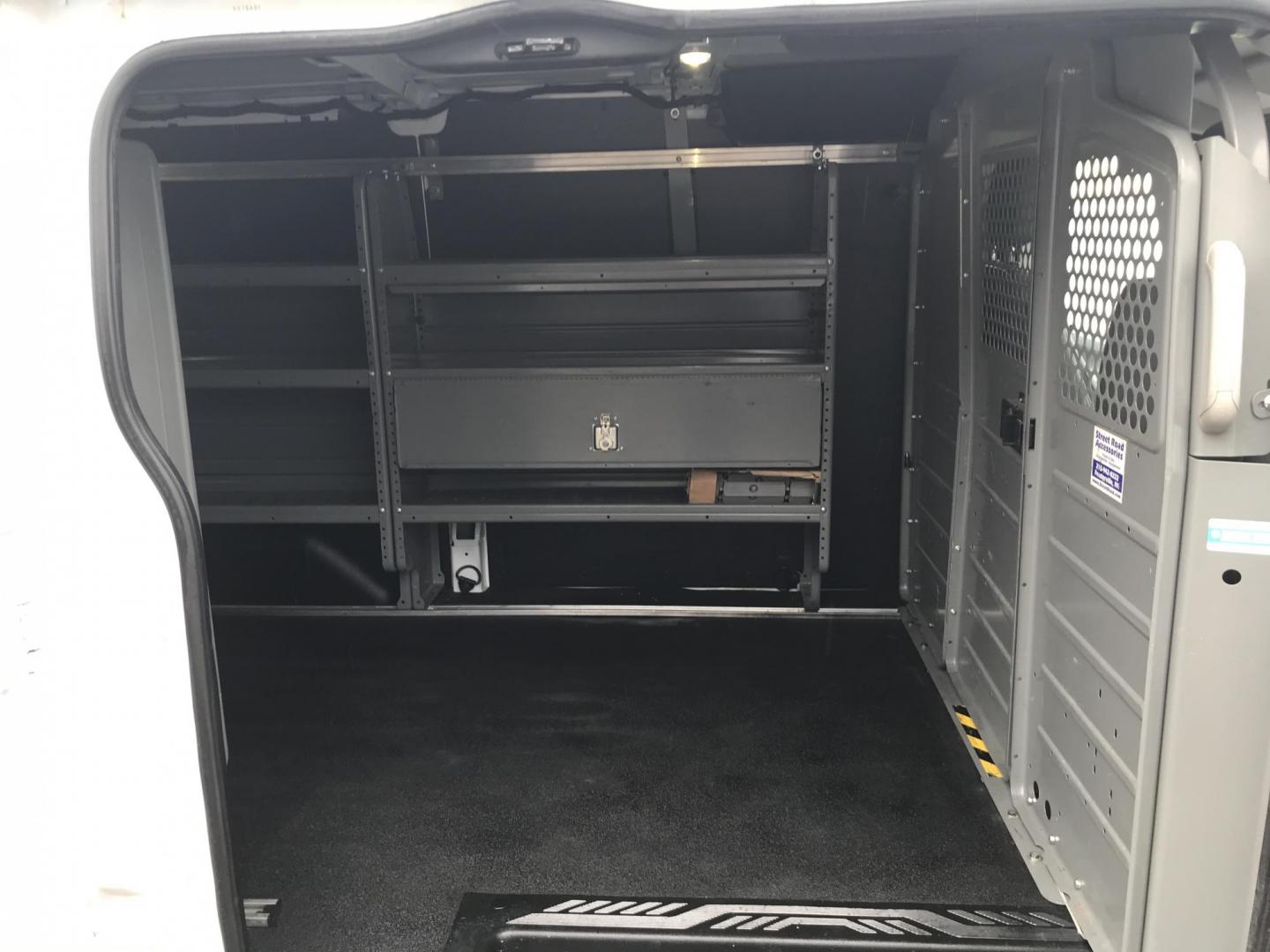 2017 White /Gray Ford Transit 250 Van Low Roof 60/40 Pass.130-in. WB (1FTYR1ZM1HK) with an 3.7L V6 DOHC 24V engine, 6A transmission, located at 577 Chester Pike, Prospect Park, PA, 19076, (610) 237-1015, 39.886154, -75.302338 - 2017 Ford Transit 250: Ladder racks, shelving, backup camera, no side or rear windows, new PA inspection, partition, FLEET MAINTAINED! This vehicle comes inspected and has been given a bumper to bumper safety check. It is very clean, reliable, and well maintained. We offer a unique pay plan that - Photo#18