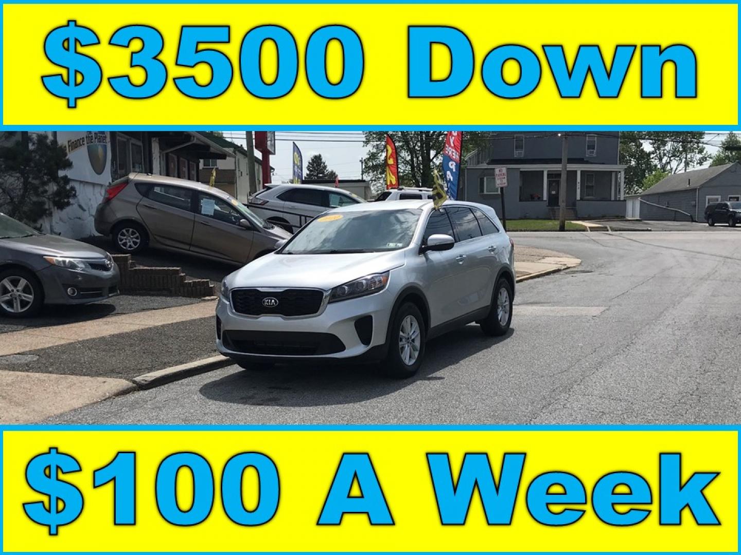 2020 Silver /Black Kia Sorento LX (5XYPG4A37LG) with an 2.4L L4 DOHC 16V engine, 6A transmission, located at 577 Chester Pike, Prospect Park, PA, 19076, (610) 237-1015, 39.886154, -75.302338 - 2020 Kia Sorento LX: Backup camera, 3rd row seating, new PA inspection, SUPER CLEAN, runs LIKE NEW! This vehicle comes inspected and has been given a bumper to bumper safety check. It is very clean, reliable, and well maintained. We offer a unique pay plan that is known for being the easiest and - Photo#0