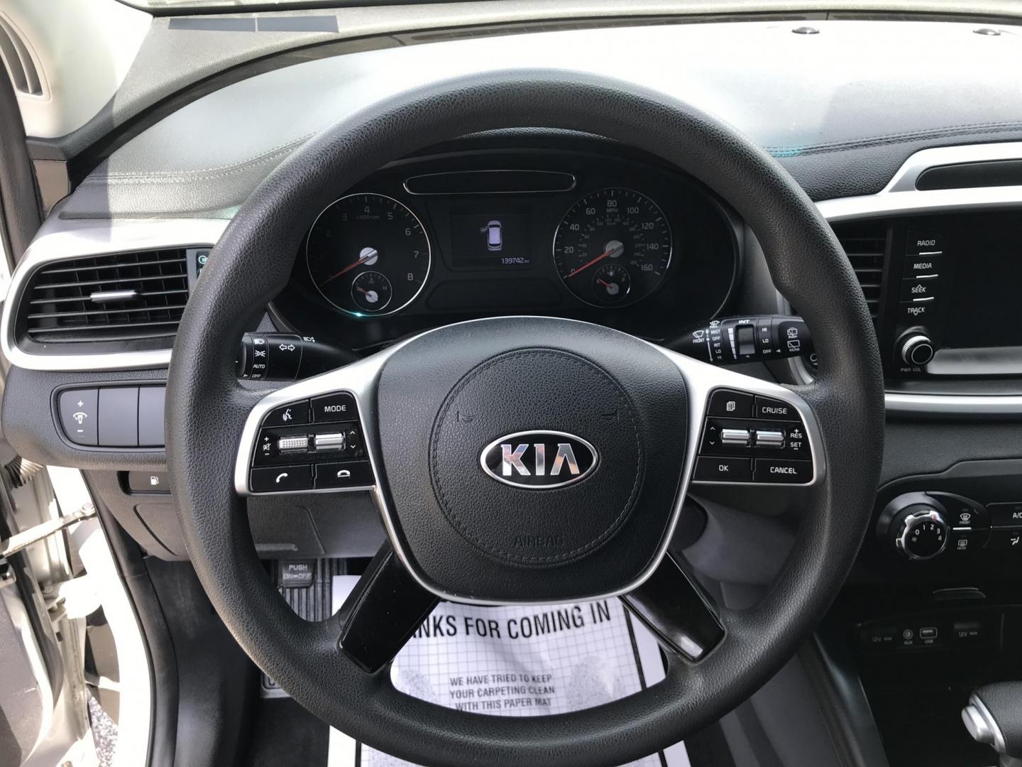 2020 Silver /Black Kia Sorento LX (5XYPG4A37LG) with an 2.4L L4 DOHC 16V engine, 6A transmission, located at 577 Chester Pike, Prospect Park, PA, 19076, (610) 237-1015, 39.886154, -75.302338 - 2020 Kia Sorento LX: Backup camera, 3rd row seating, new PA inspection, SUPER CLEAN, runs LIKE NEW! This vehicle comes inspected and has been given a bumper to bumper safety check. It is very clean, reliable, and well maintained. We offer a unique pay plan that is known for being the easiest and - Photo#11