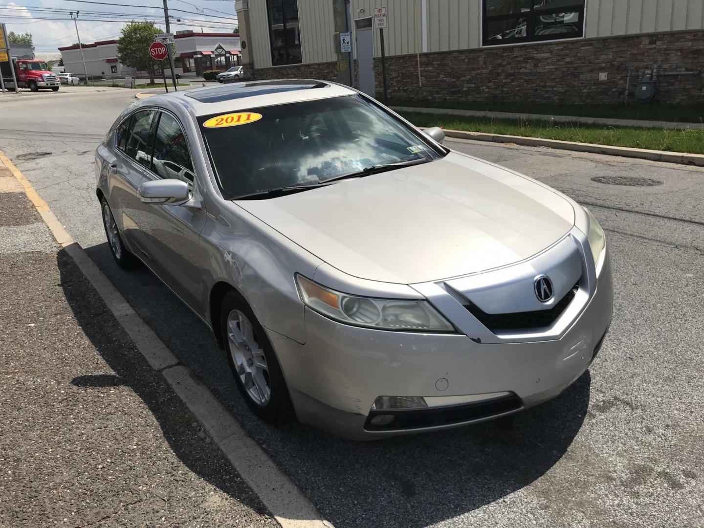 2011 Silver /Gray Acura TL 5-Speed AT (19UUA8F22BA) with an 3.5L V6 SOHC 24V engine, 5-Speed Automatic transmission, located at 577 Chester Pike, Prospect Park, PA, 19076, (610) 237-1015, 39.886154, -75.302338 - 2011 Acura TL: Sunroof, black leather, new PA inspection, runs LIKE NEW! This vehicle comes inspected and has been given a bumper to bumper safety check. It is very clean, reliable, and well maintained. We offer a unique pay plan that is known for being the easiest and fastest financing option in - Photo#3