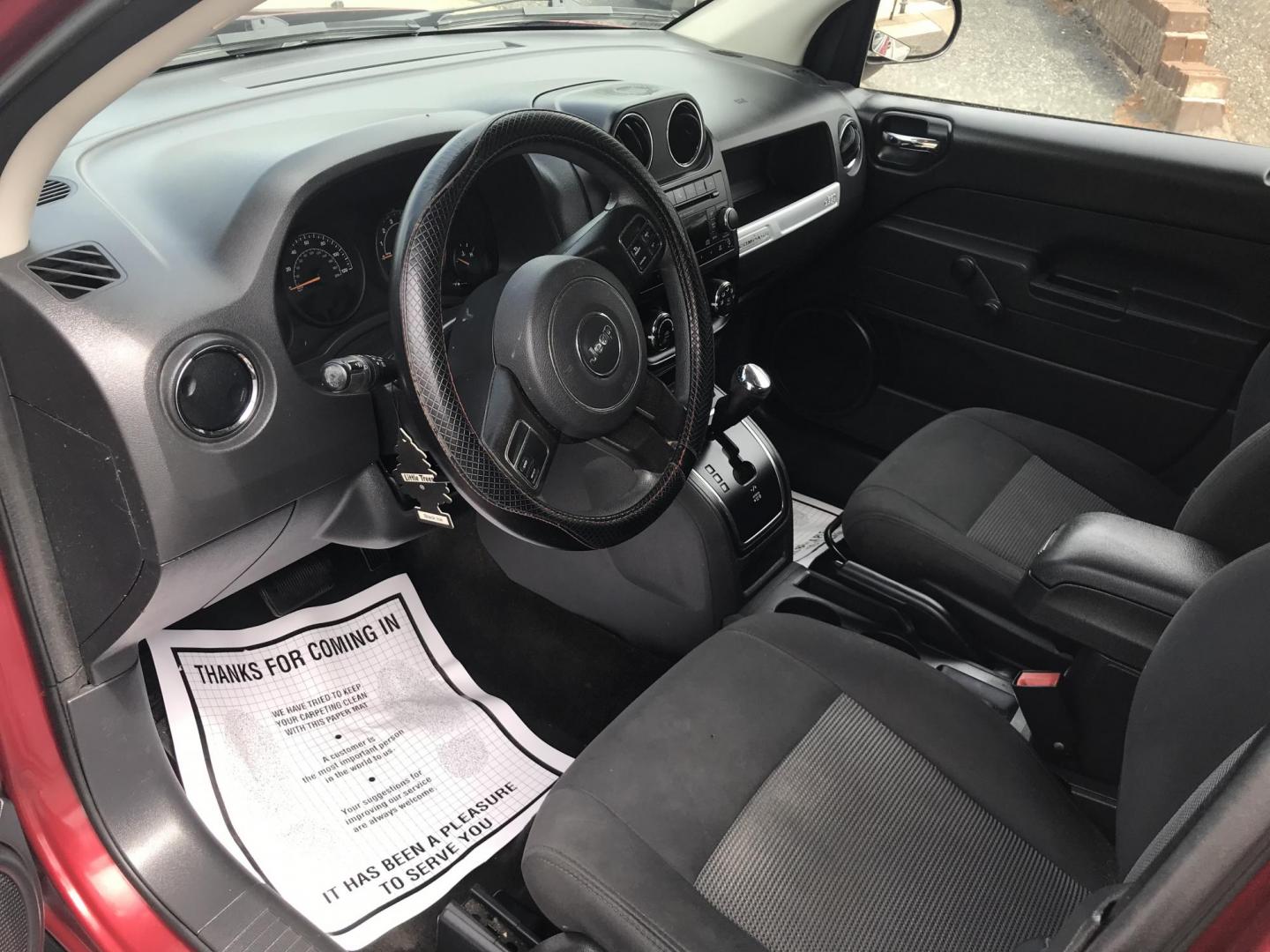 2016 Maroon /Black Jeep Compass Sport 4WD (1C4NJDBB8GD) with an 2.4L L4 DOHC 16V engine, Automatic transmission, located at 577 Chester Pike, Prospect Park, PA, 19076, (610) 237-1015, 39.886154, -75.302338 - 2016 Jeep Compass Sport: Only 126k miles, 4x4, new PA inspection, great on gas, runs LIKE NEW! This vehicle comes inspected and has been given a bumper to bumper safety check. It is very clean, reliable, and well maintained. We offer a unique pay plan that is known for being the easiest and faste - Photo#6