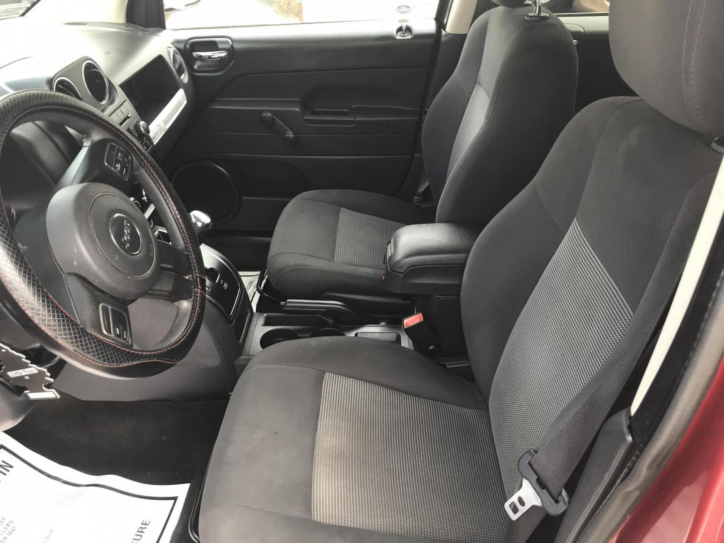 2016 Maroon /Black Jeep Compass Sport 4WD (1C4NJDBB8GD) with an 2.4L L4 DOHC 16V engine, Automatic transmission, located at 577 Chester Pike, Prospect Park, PA, 19076, (610) 237-1015, 39.886154, -75.302338 - 2016 Jeep Compass Sport: Only 126k miles, 4x4, new PA inspection, great on gas, runs LIKE NEW! This vehicle comes inspected and has been given a bumper to bumper safety check. It is very clean, reliable, and well maintained. We offer a unique pay plan that is known for being the easiest and faste - Photo#7