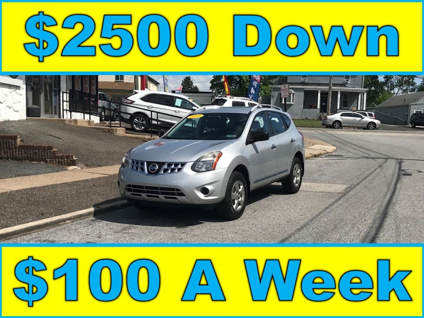 2015 Silver /Gray Nissan Rogue Select S AWD (JN8AS5MV0FW) with an 2.5L L4 DOHC 16V engine, Continuously Variable Transmission transmission, located at 577 Chester Pike, Prospect Park, PA, 19076, (610) 237-1015, 39.886154, -75.302338 - 2015 Nissan Rogue: Only 101k miles, new PA inspection, great on gas, runs LIKE NEW! This vehicle comes inspected and has been given a bumper to bumper safety check. It is very clean, reliable, and well maintained. We offer a unique pay plan that is known for being the easiest and fastest financin - Photo#0