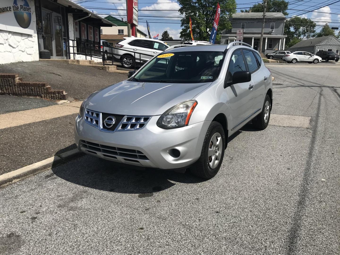 2015 Silver /Gray Nissan Rogue Select S AWD (JN8AS5MV0FW) with an 2.5L L4 DOHC 16V engine, Continuously Variable Transmission transmission, located at 577 Chester Pike, Prospect Park, PA, 19076, (610) 237-1015, 39.886154, -75.302338 - 2015 Nissan Rogue: Only 101k miles, new PA inspection, great on gas, runs LIKE NEW! This vehicle comes inspected and has been given a bumper to bumper safety check. It is very clean, reliable, and well maintained. We offer a unique pay plan that is known for being the easiest and fastest financin - Photo#2