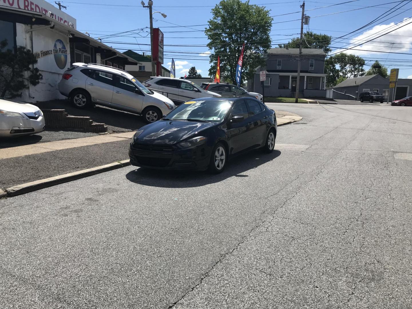 2015 Black Dodge Dart SXT (1C3CDFBB6FD) with an 2.4L L4 DOHC 16V engine, Automatic transmission, located at 577 Chester Pike, Prospect Park, PA, 19076, (610) 237-1015, 39.886154, -75.302338 - 2015 Dodge Dart SXT: Only 133k miles, new PA inspection, great on gas, SUPER CLEAN, runs LIKE NEW! This vehicle comes inspected and has been given a bumper to bumper safety check. It is very clean, reliable, and well maintained. We offer a unique pay plan that is known for being the easiest and f - Photo#1