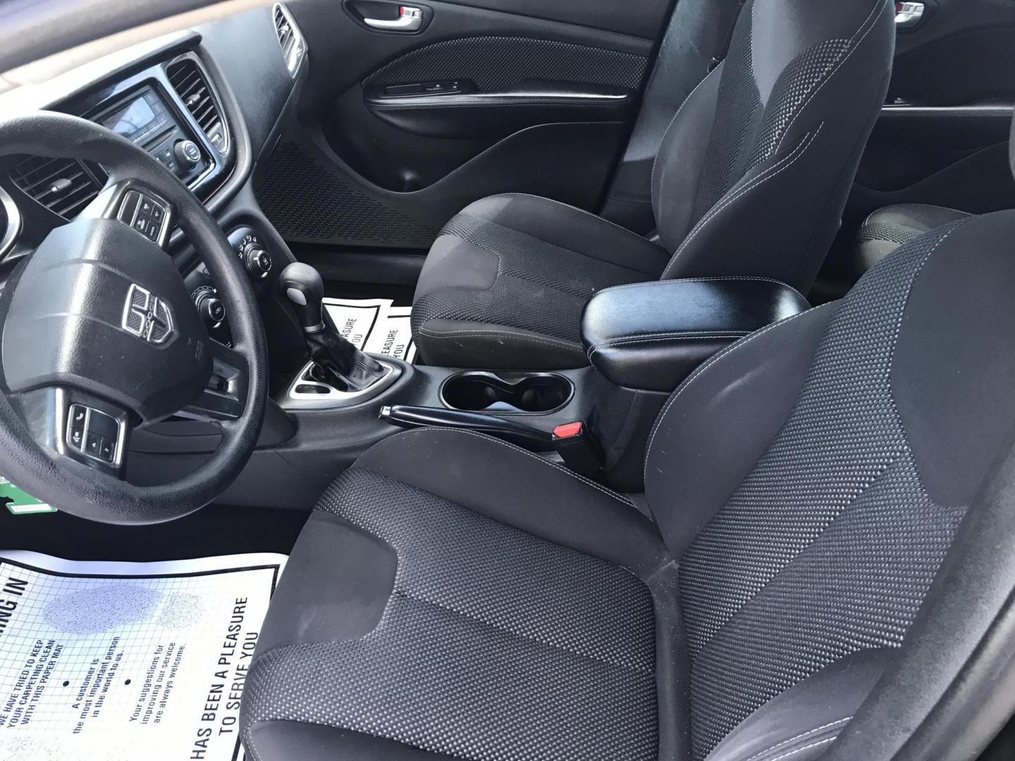 2015 Black Dodge Dart SXT (1C3CDFBB6FD) with an 2.4L L4 DOHC 16V engine, Automatic transmission, located at 577 Chester Pike, Prospect Park, PA, 19076, (610) 237-1015, 39.886154, -75.302338 - 2015 Dodge Dart SXT: Only 133k miles, new PA inspection, great on gas, SUPER CLEAN, runs LIKE NEW! This vehicle comes inspected and has been given a bumper to bumper safety check. It is very clean, reliable, and well maintained. We offer a unique pay plan that is known for being the easiest and f - Photo#8