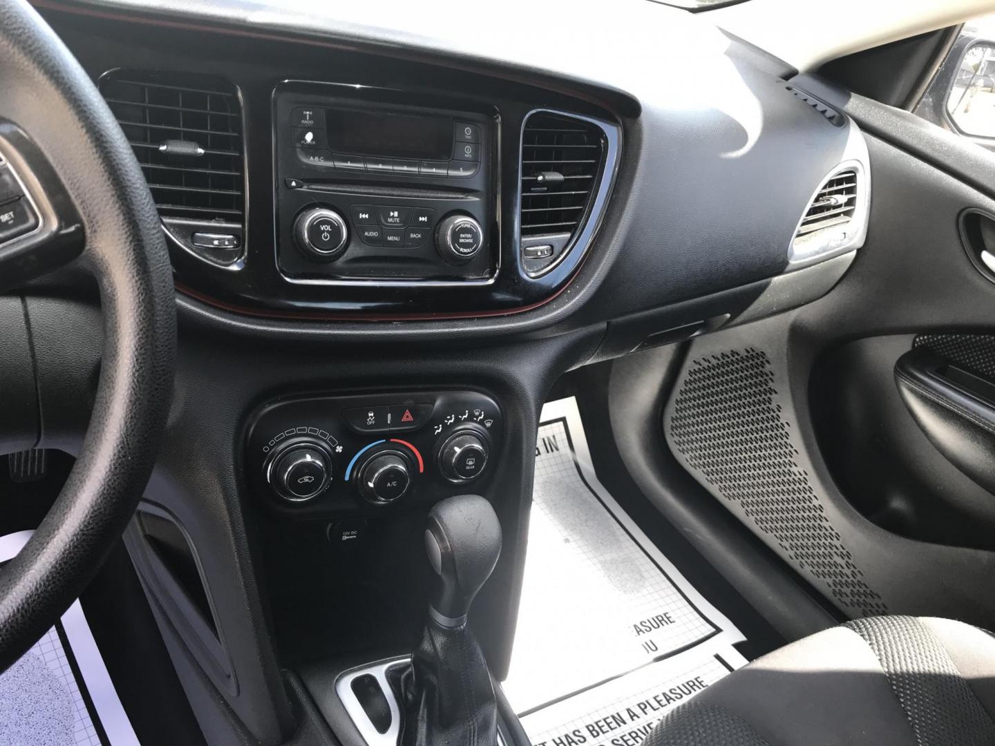 2015 Black Dodge Dart SXT (1C3CDFBB6FD) with an 2.4L L4 DOHC 16V engine, Automatic transmission, located at 577 Chester Pike, Prospect Park, PA, 19076, (610) 237-1015, 39.886154, -75.302338 - 2015 Dodge Dart SXT: Only 133k miles, new PA inspection, great on gas, SUPER CLEAN, runs LIKE NEW! This vehicle comes inspected and has been given a bumper to bumper safety check. It is very clean, reliable, and well maintained. We offer a unique pay plan that is known for being the easiest and f - Photo#10