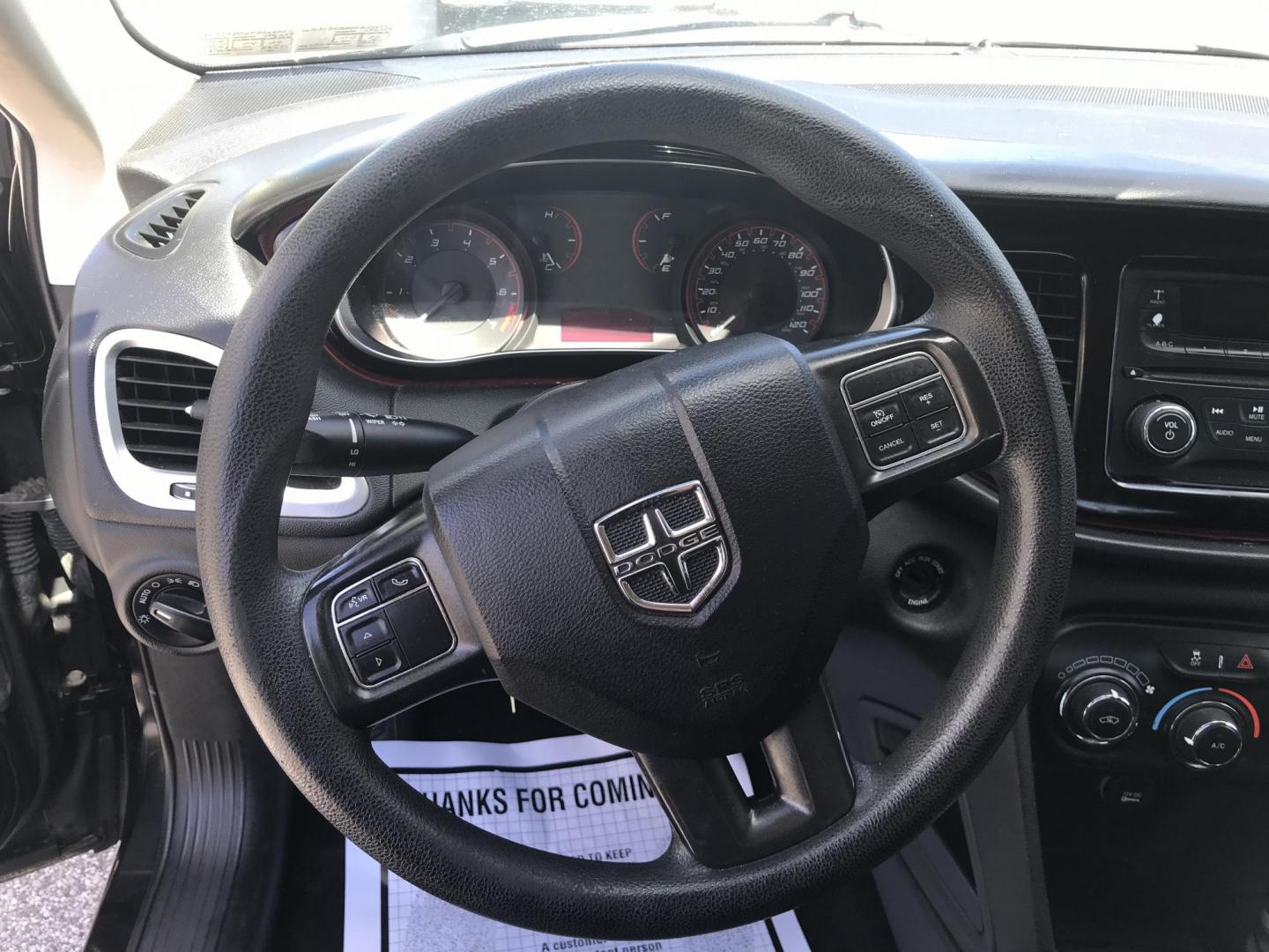2015 Black Dodge Dart SXT (1C3CDFBB6FD) with an 2.4L L4 DOHC 16V engine, Automatic transmission, located at 577 Chester Pike, Prospect Park, PA, 19076, (610) 237-1015, 39.886154, -75.302338 - 2015 Dodge Dart SXT: Only 133k miles, new PA inspection, great on gas, SUPER CLEAN, runs LIKE NEW! This vehicle comes inspected and has been given a bumper to bumper safety check. It is very clean, reliable, and well maintained. We offer a unique pay plan that is known for being the easiest and f - Photo#9
