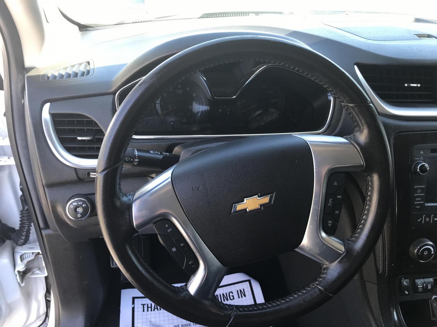 2016 White Chevrolet Traverse 1LT (1GNKRGKD6GJ) with an 3.6L V6 DOHC 24V engine, 6A transmission, located at 577 Chester Pike, Prospect Park, PA, 19076, (610) 237-1015, 39.886154, -75.302338 - 2016 Chevrolet Traverse LT: 3rd row seating, backup camera, heated seats, new PA inspection, SUPER CLEAN, runs LIKE NEW! This vehicle comes inspected and has been given a bumper to bumper safety check. It is very clean, reliable, and well maintained. We offer a unique pay plan that is known for b - Photo#11
