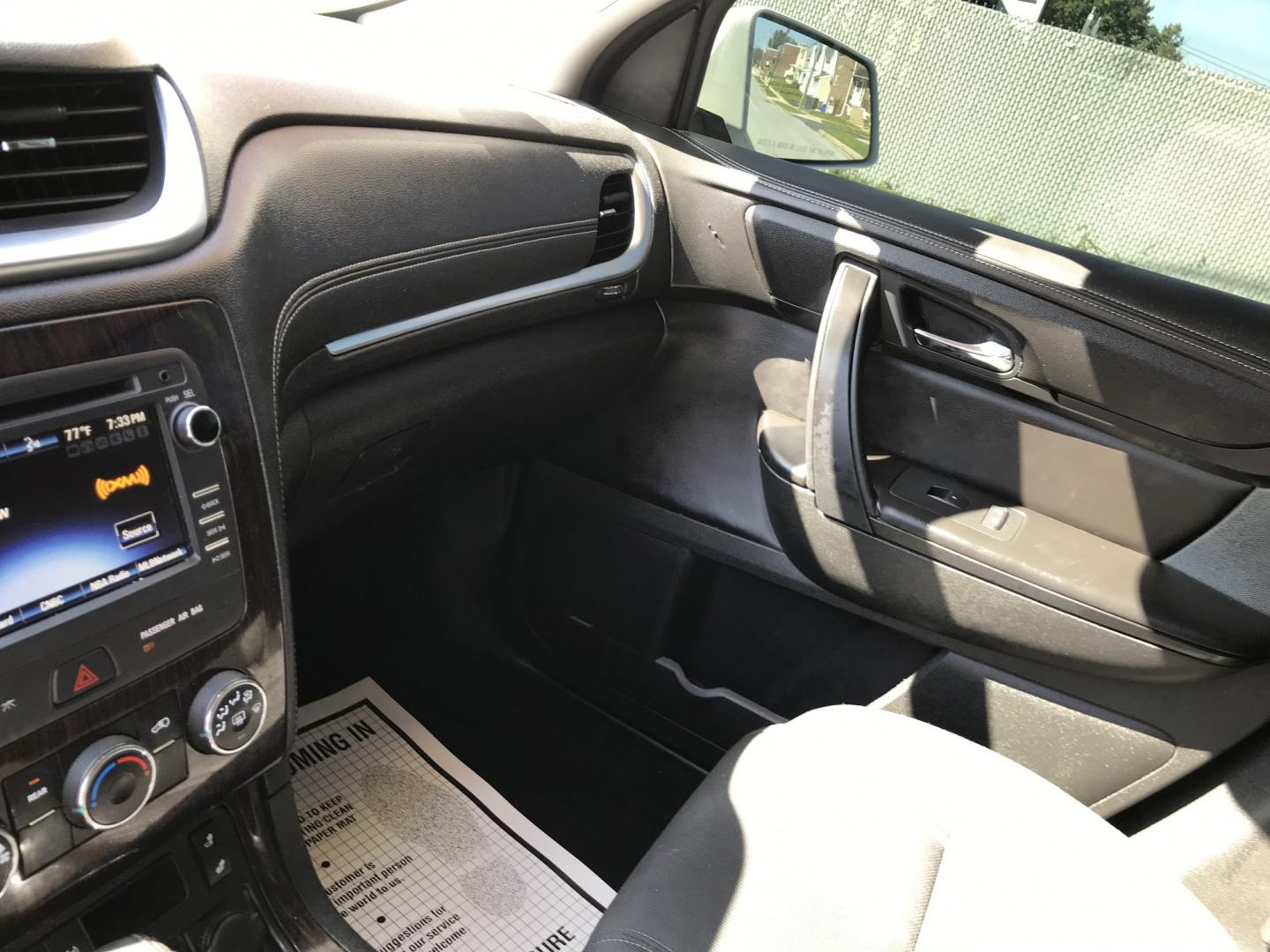 2016 White Chevrolet Traverse 1LT (1GNKRGKD6GJ) with an 3.6L V6 DOHC 24V engine, 6A transmission, located at 577 Chester Pike, Prospect Park, PA, 19076, (610) 237-1015, 39.886154, -75.302338 - 2016 Chevrolet Traverse LT: 3rd row seating, backup camera, new PA inspection, SUPER CLEAN, runs LIKE NEW! This vehicle comes inspected and has been given a bumper to bumper safety check. It is very clean, reliable, and well maintained. We offer a unique pay plan that is known for being the easie- Photo#13