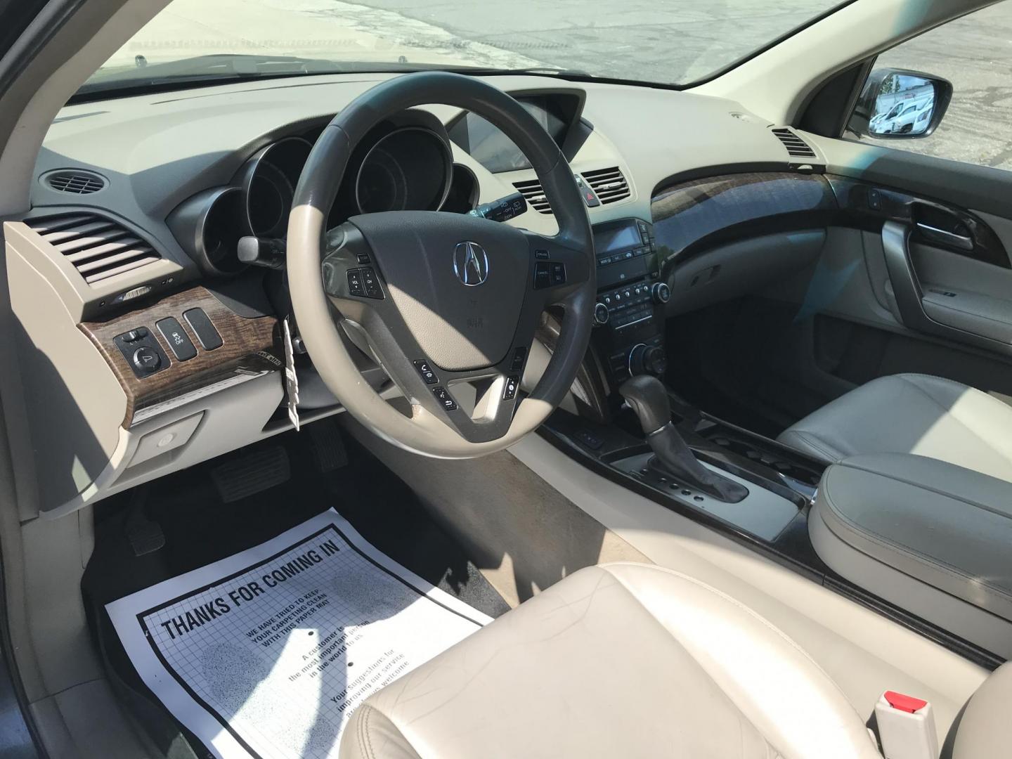 2013 Green /Beige Acura MDX 6-Spd AT w/Tech Package (2HNYD2H32DH) with an 3.5L V6 SOHC 24V engine, 6-Speed Automatic transmission, located at 577 Chester Pike, Prospect Park, PA, 19076, (610) 237-1015, 39.886154, -75.302338 - 2013 Acura MDX: 3rd row seating, navigation system, backup camera, AWD, sunroof, heated seats, SUPER CLEAN, runs LIKE NEW! This vehicle comes inspected and has been given a bumper to bumper safety check. It is very clean, reliable, and well maintained. We offer a unique pay plan that is known for - Photo#12