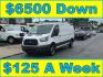 2018 White /Gray Ford Transit 150 Van Low Roof 60/40 Pass. 148-in. WB (1FTYE9ZG7JK) with an 3.5L V6 DOHC 24V engine, 6A transmission, located at 577 Chester Pike, Prospect Park, PA, 19076, (610) 237-1015, 39.886154, -75.302338 - 2018 Ford Transit 150: Extended body, ladder racks, shelving, backup camera, no side or rear windows, SUPER CLEAN, FLEET MAINTAINED! This vehicle comes inspected and has been given a bumper to bumper safety check. It is very clean, reliable, and well maintained. We offer a unique pay plan that is - Photo#0