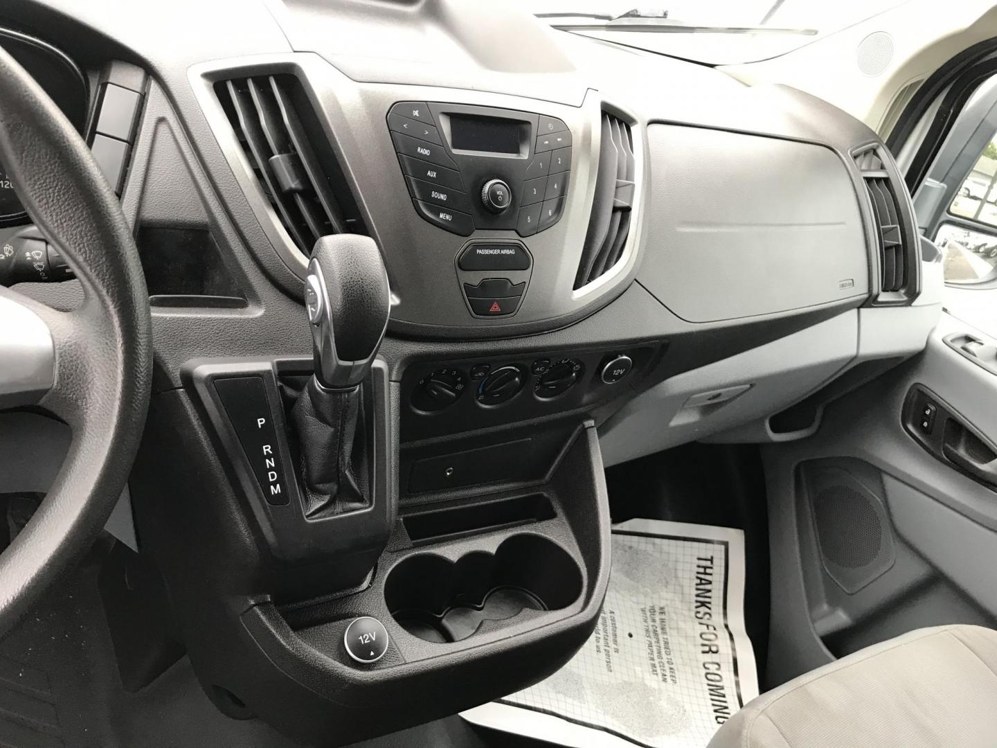 2018 White /Gray Ford Transit 150 Van Low Roof 60/40 Pass. 148-in. WB (1FTYE9ZG7JK) with an 3.5L V6 DOHC 24V engine, 6A transmission, located at 577 Chester Pike, Prospect Park, PA, 19076, (610) 237-1015, 39.886154, -75.302338 - 2018 Ford Transit 150: Extended body, ladder racks, shelving, backup camera, no side or rear windows, SUPER CLEAN, FLEET MAINTAINED! This vehicle comes inspected and has been given a bumper to bumper safety check. It is very clean, reliable, and well maintained. We offer a unique pay plan that is - Photo#12