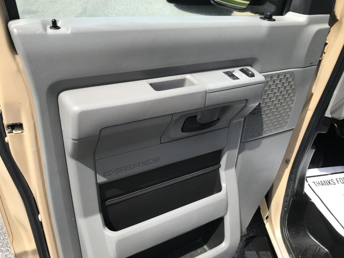 2013 Tan /Gray Ford E-Series Van E-250 (1FTNE2EW0DD) with an 4.6L V8 SOHC 16V engine, 4-Speed Automatic transmission, located at 577 Chester Pike, Prospect Park, PA, 19076, (610) 237-1015, 39.886154, -75.302338 - 2013 Ford Econoline E250 Cargo Van: 4 new tires, ladder racks, shelving, new PA inspection, FLEET MAINTAINED, runs LIKE NEW! This vehicle comes inspected and has been given a bumper to bumper safety check. It is very clean, reliable, and well maintained. We offer a unique pay plan that is known f - Photo#9