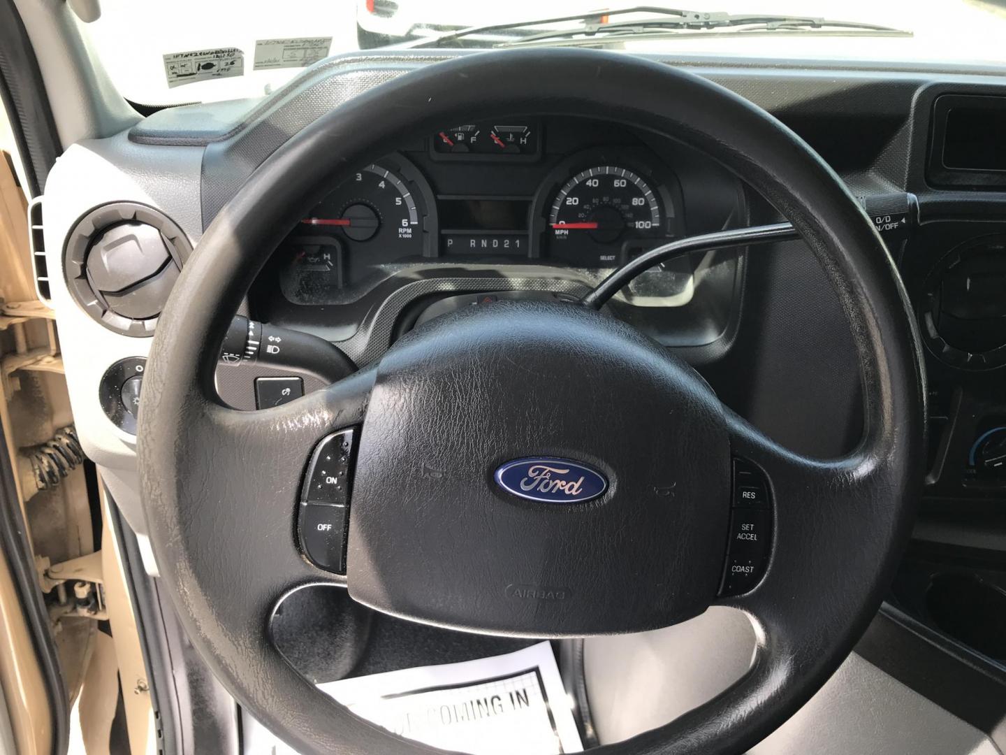 2013 Tan /Gray Ford E-Series Van E-250 (1FTNE2EW0DD) with an 4.6L V8 SOHC 16V engine, 4-Speed Automatic transmission, located at 577 Chester Pike, Prospect Park, PA, 19076, (610) 237-1015, 39.886154, -75.302338 - 2013 Ford Econoline E250 Cargo Van: 4 new tires, ladder racks, shelving, new PA inspection, FLEET MAINTAINED, runs LIKE NEW! This vehicle comes inspected and has been given a bumper to bumper safety check. It is very clean, reliable, and well maintained. We offer a unique pay plan that is known f - Photo#13
