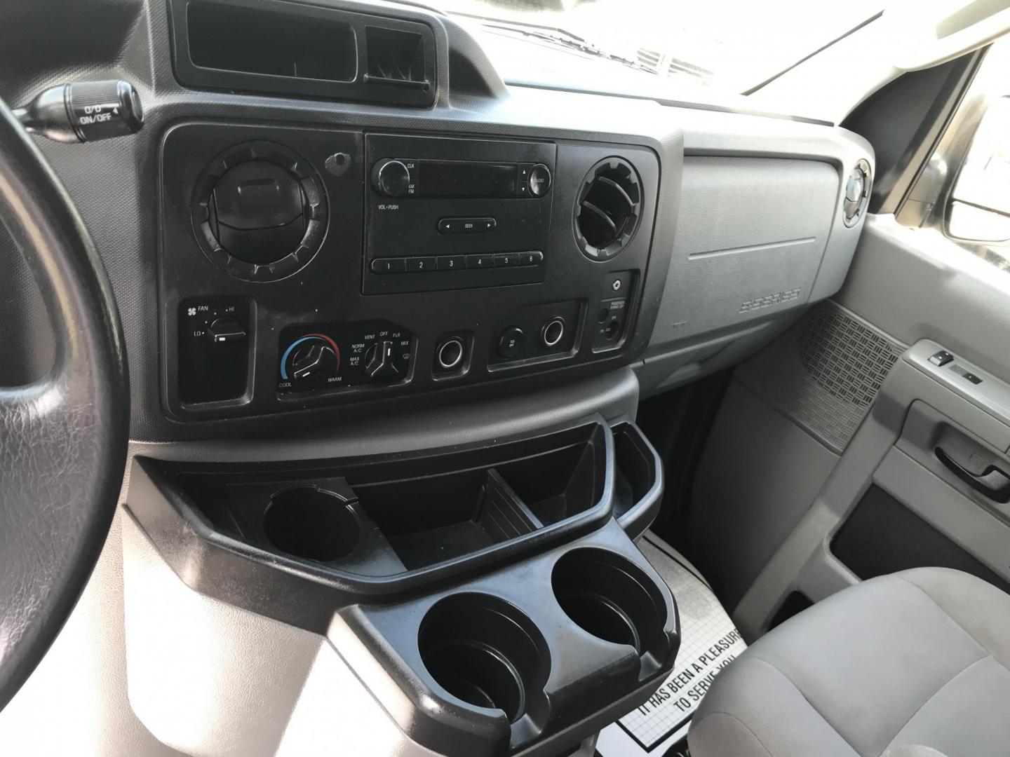 2013 Tan /Gray Ford E-Series Van E-250 (1FTNE2EW0DD) with an 4.6L V8 SOHC 16V engine, 4-Speed Automatic transmission, located at 577 Chester Pike, Prospect Park, PA, 19076, (610) 237-1015, 39.886154, -75.302338 - 2013 Ford Econoline E250 Cargo Van: 4 new tires, ladder racks, shelving, new PA inspection, FLEET MAINTAINED, runs LIKE NEW! This vehicle comes inspected and has been given a bumper to bumper safety check. It is very clean, reliable, and well maintained. We offer a unique pay plan that is known f - Photo#14