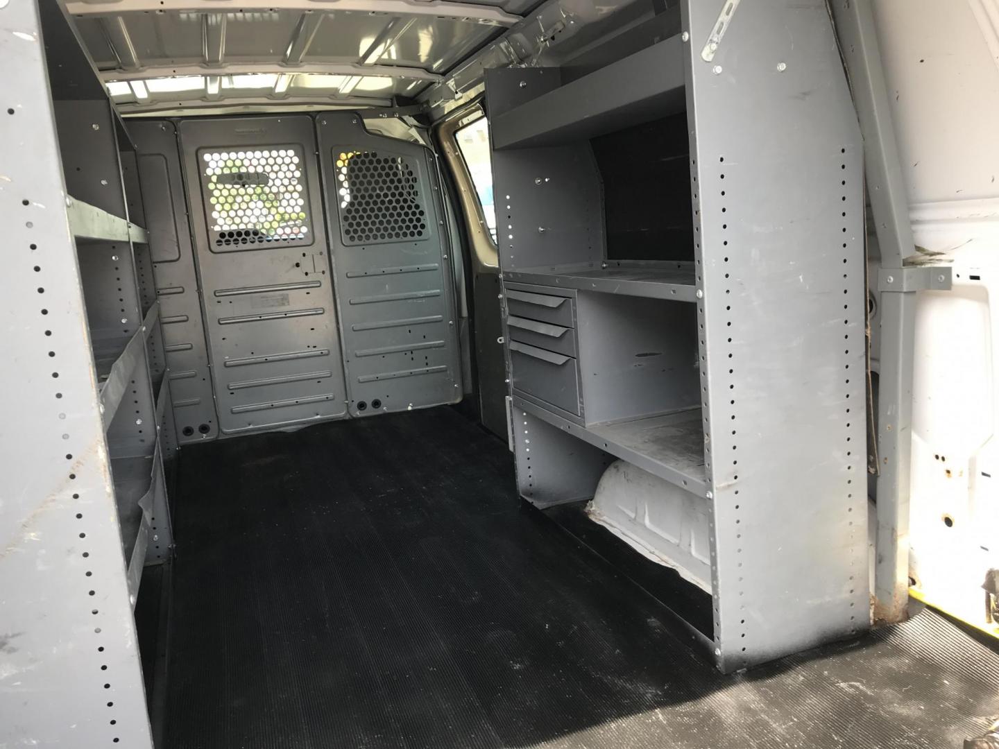 2013 Tan /Gray Ford E-Series Van E-250 (1FTNE2EW0DD) with an 4.6L V8 SOHC 16V engine, 4-Speed Automatic transmission, located at 577 Chester Pike, Prospect Park, PA, 19076, (610) 237-1015, 39.886154, -75.302338 - 2013 Ford Econoline E250 Cargo Van: 4 new tires, ladder racks, shelving, new PA inspection, FLEET MAINTAINED, runs LIKE NEW! This vehicle comes inspected and has been given a bumper to bumper safety check. It is very clean, reliable, and well maintained. We offer a unique pay plan that is known f - Photo#17
