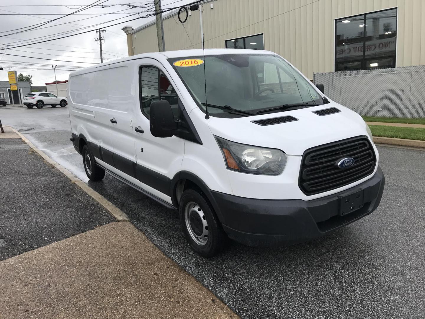 2016 White /Gray Ford Transit 150 Van Low Roof 60/40 Pass. 148-in. WB (1FTYE9ZG1GK) with an 3.5L V6 DOHC 24V engine, 6A transmission, located at 577 Chester Pike, Prospect Park, PA, 19076, (610) 237-1015, 39.886154, -75.302338 - 2016 Ford Transit 150: Extended body, backup camera, no side or rear windows, shelving, partition, FLEET MAINTAINED, RUNS LIKE NEW! This vehicle comes inspected and has been given a bumper to bumper safety check. It is very clean, reliable, and well maintained. We offer a unique pay plan that is - Photo#3