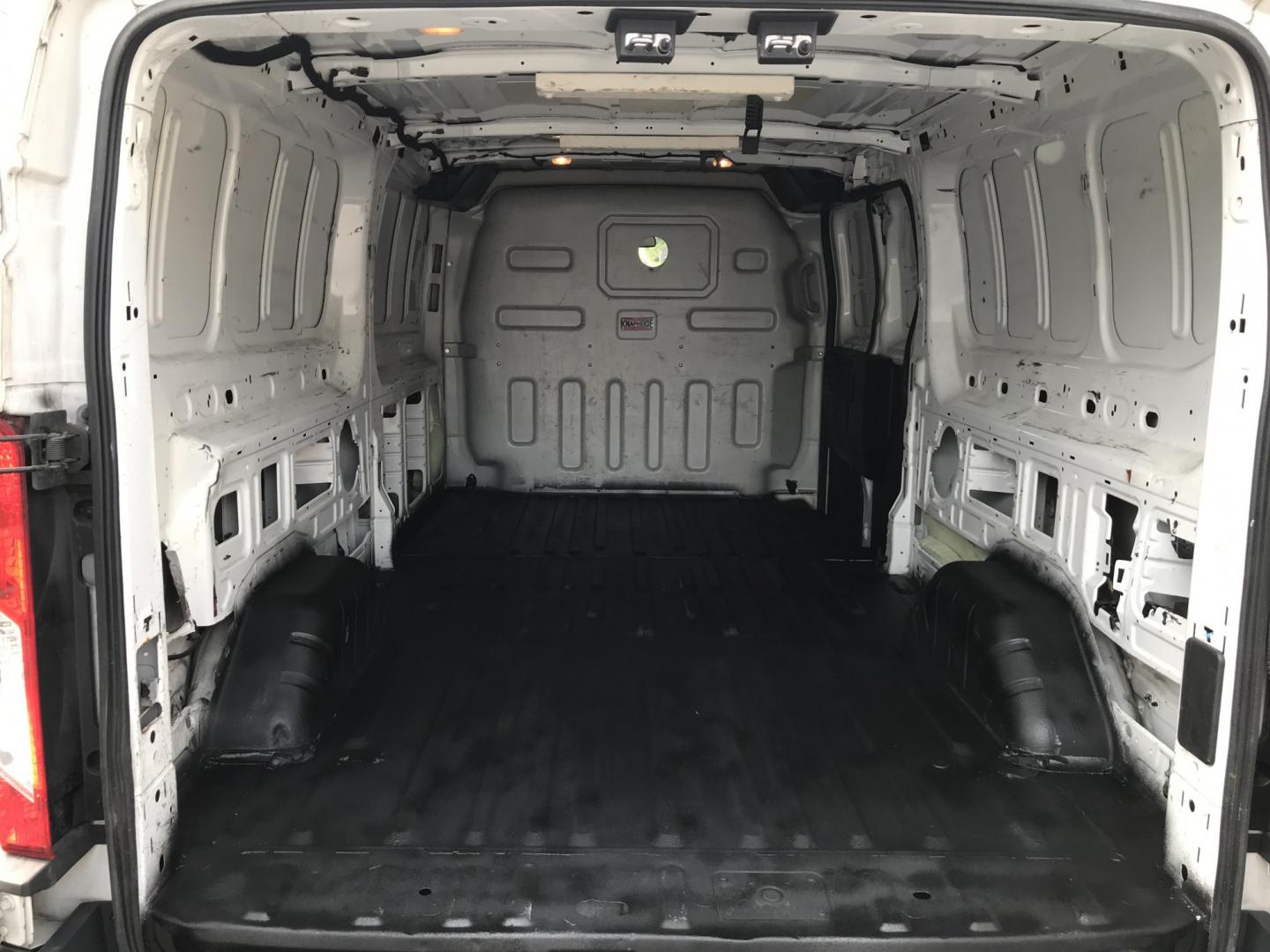 2016 White /Gray Ford Transit 150 Van Low Roof 60/40 Pass. 148-in. WB (1FTYE9ZG1GK) with an 3.5L V6 DOHC 24V engine, 6A transmission, located at 577 Chester Pike, Prospect Park, PA, 19076, (610) 237-1015, 39.886154, -75.302338 - 2016 Ford Transit 150: Extended body, backup camera, no side or rear windows, engine and trans are STRONG! *Has check engine light for catalytic converter*- Photo#13