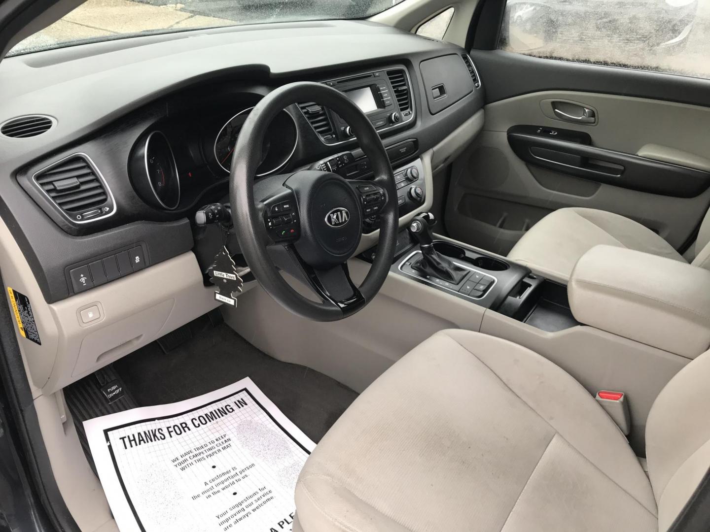 2015 Blue /Gray Kia Sedona LX (KNDMB5C10F6) with an 3.3L V6 DOHC 24V engine, 6-Speed Automatic transmission, located at 577 Chester Pike, Prospect Park, PA, 19076, (610) 237-1015, 39.886154, -75.302338 - 2015 Kia Sedona LX: Backup camera, new PA inspection, SUPER CLEAN, runs LIKE NEW! This vehicle comes inspected and has been given a bumper to bumper safety check. It is very clean, reliable, and well maintained. We offer a unique pay plan that is known for being the easiest and fastest financing - Photo#6
