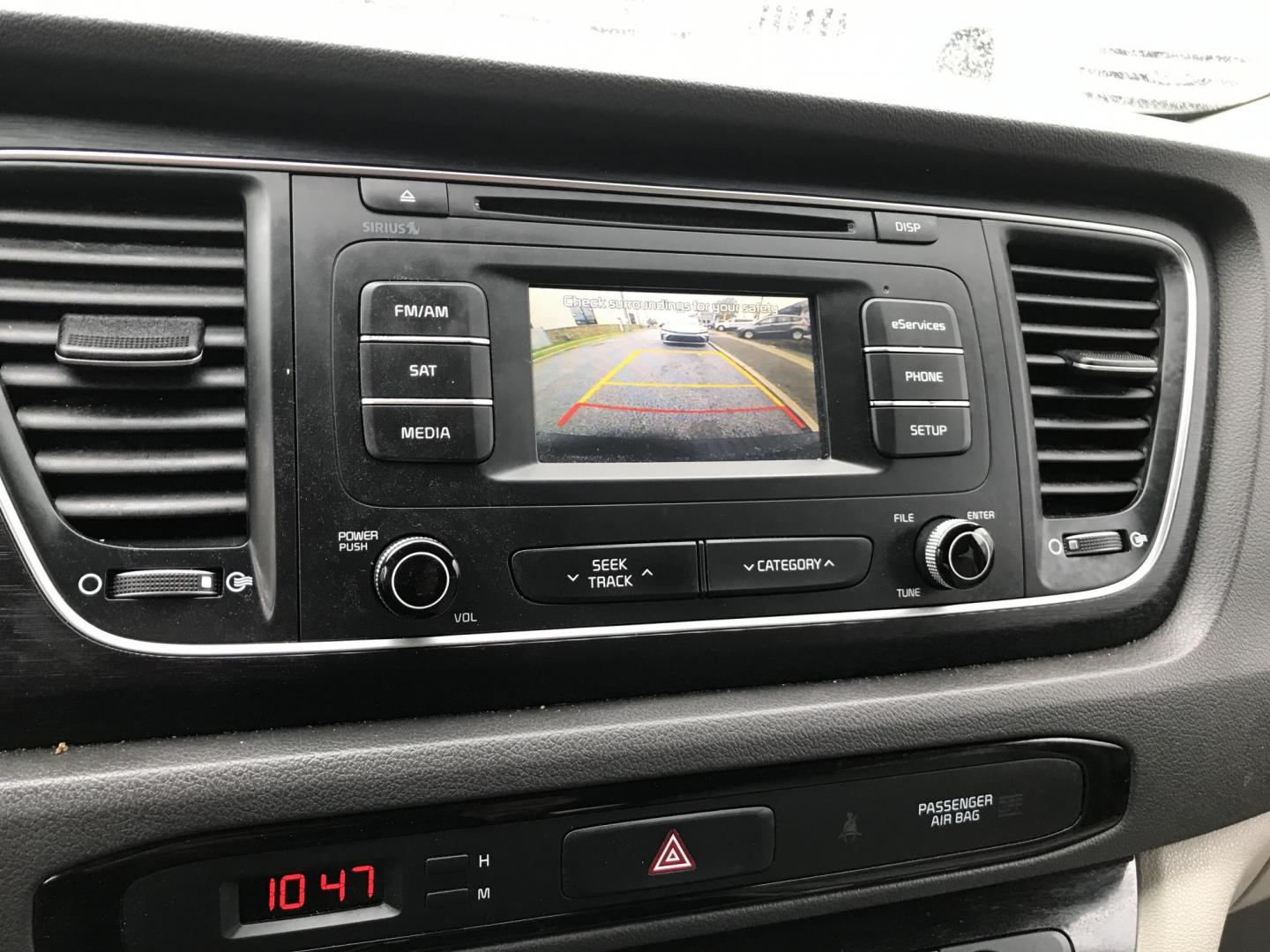 2015 Blue /Gray Kia Sedona LX (KNDMB5C10F6) with an 3.3L V6 DOHC 24V engine, 6-Speed Automatic transmission, located at 577 Chester Pike, Prospect Park, PA, 19076, (610) 237-1015, 39.886154, -75.302338 - 2015 Kia Sedona LX: Backup camera, new PA inspection, SUPER CLEAN, runs LIKE NEW! This vehicle comes inspected and has been given a bumper to bumper safety check. It is very clean, reliable, and well maintained. We offer a unique pay plan that is known for being the easiest and fastest financing - Photo#15