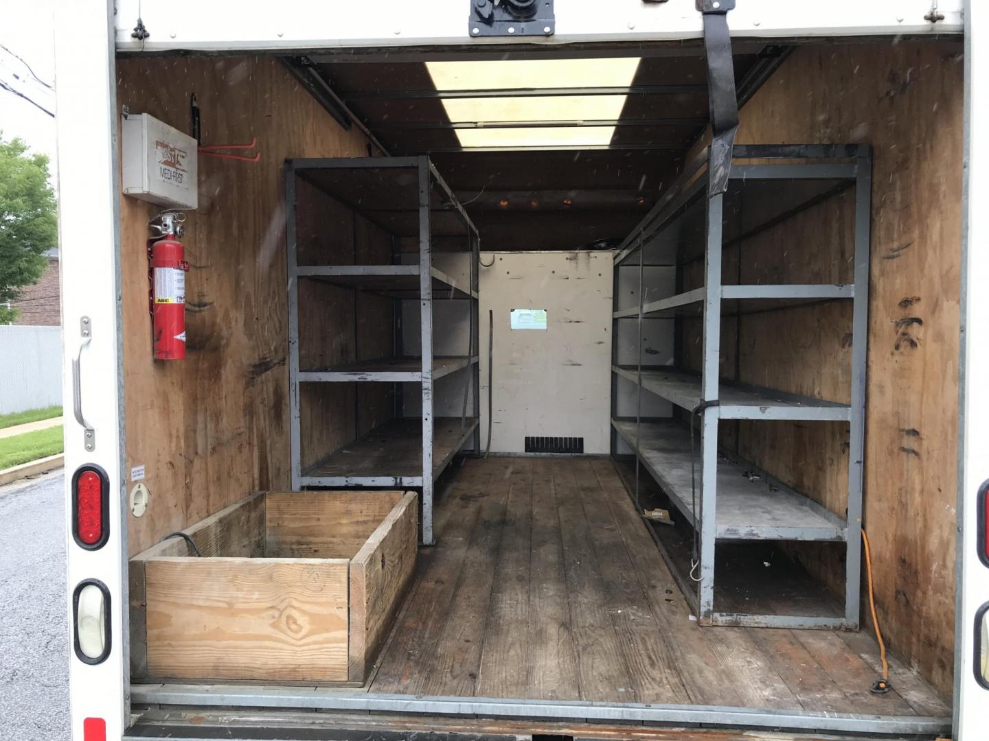 2017 White /Gray Ford Econoline (1FDWE3F6XHD) with an 6.2L V8 OHV 16V engine, 6A transmission, located at 577 Chester Pike, Prospect Park, PA, 19076, (610) 237-1015, 39.886154, -75.302338 - 2017 Ford E350 Box Truck: Has shelving, SUPER CLEAN, runs LIKE NEW! Dimensions: 12' long, 6'3" wide, 6'7" high. This vehicle comes inspected and has been given a bumper to bumper safety check. It is very clean, reliable, and well maintained. We offer a unique pay plan that is known for being the - Photo#12