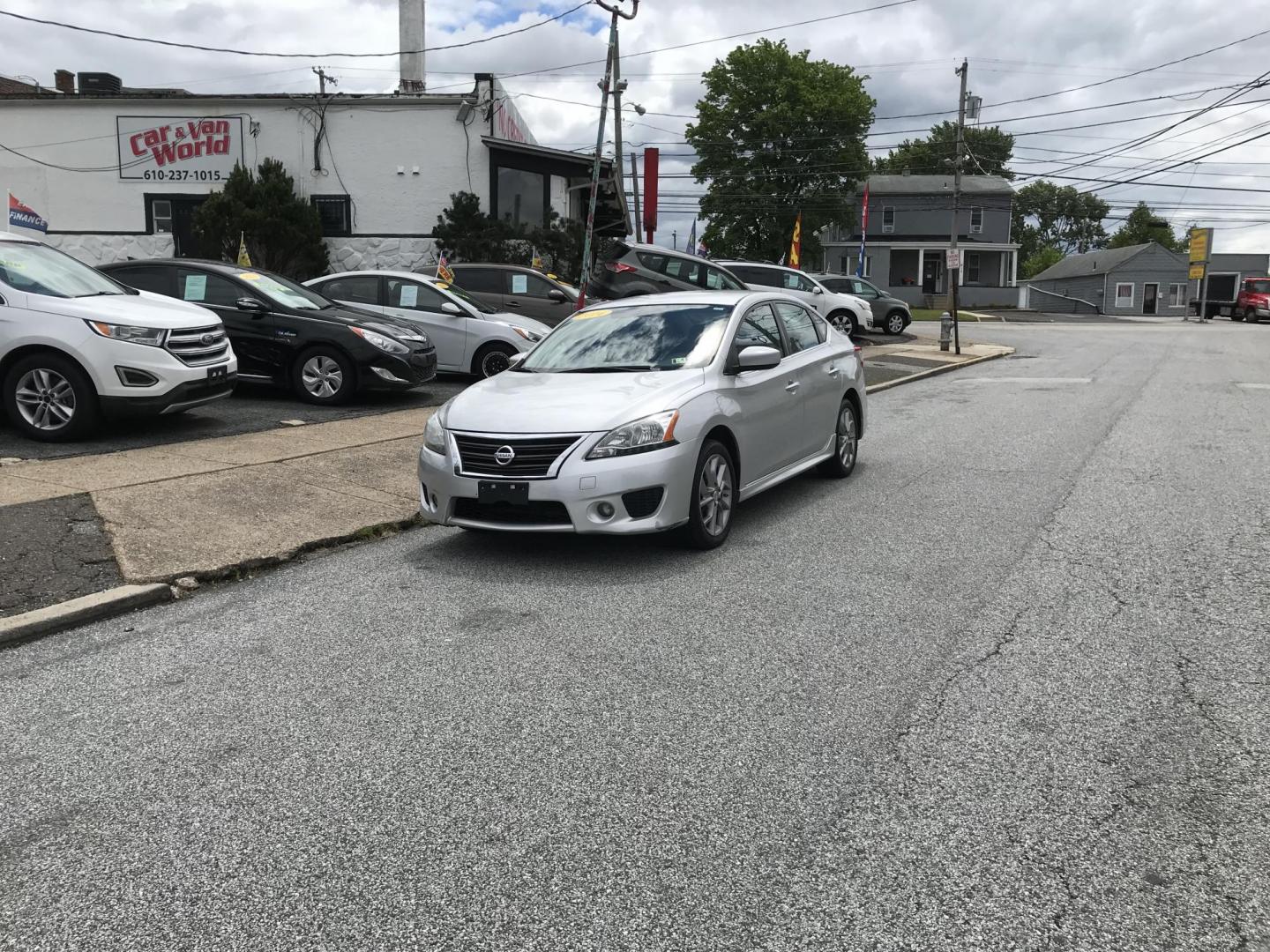 2014 Silver /Gray Nissan Sentra S (3N1AB7AP2EY) with an 1.8L L4 SFI DOHC 16V engine, Automatic transmission, located at 577 Chester Pike, Prospect Park, PA, 19076, (610) 237-1015, 39.886154, -75.302338 - 2014 Nissan Sentra: Only 84k miles, new PA inspection, great on gas, SUPER CLEAN, runs LIKE NEW! This vehicle comes inspected and has been given a bumper to bumper safety check. It is very clean, reliable, and well maintained. We offer a unique pay plan that is known for being the easiest and fas - Photo#1