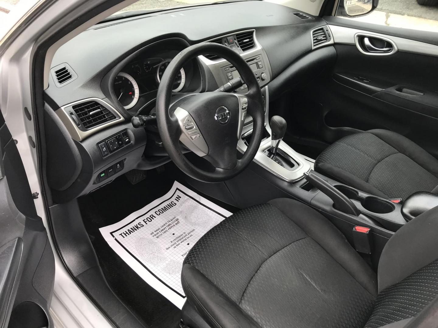 2014 Silver /Gray Nissan Sentra S (3N1AB7AP2EY) with an 1.8L L4 SFI DOHC 16V engine, Automatic transmission, located at 577 Chester Pike, Prospect Park, PA, 19076, (610) 237-1015, 39.886154, -75.302338 - 2014 Nissan Sentra: Only 84k miles, new PA inspection, great on gas, SUPER CLEAN, runs LIKE NEW! This vehicle comes inspected and has been given a bumper to bumper safety check. It is very clean, reliable, and well maintained. We offer a unique pay plan that is known for being the easiest and fas - Photo#7
