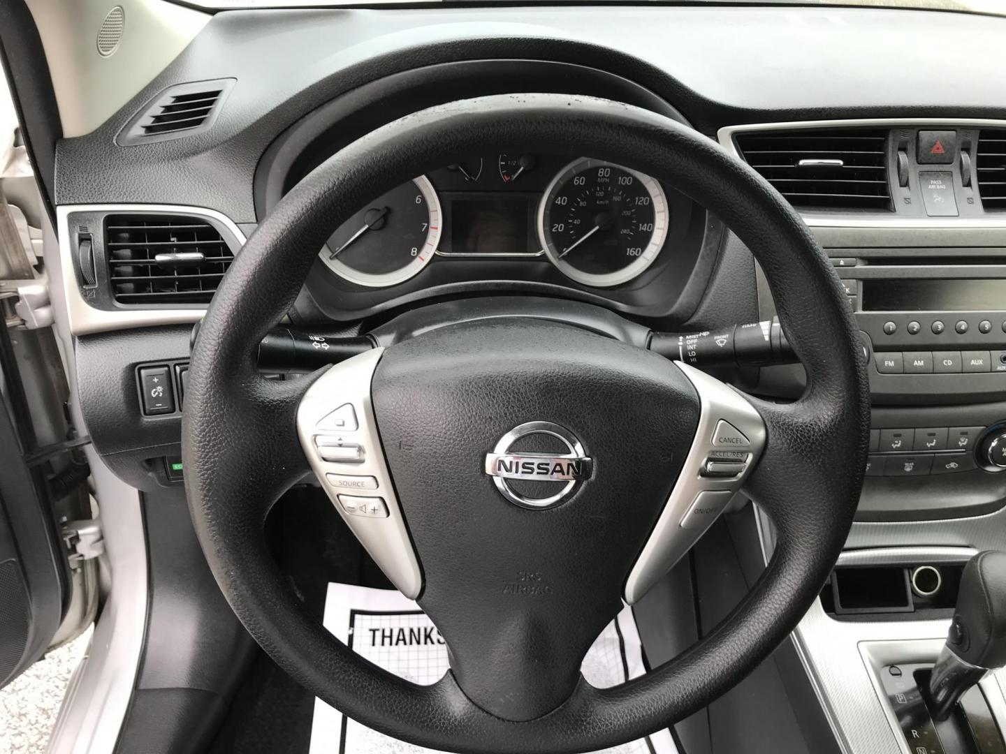 2014 Silver /Gray Nissan Sentra S (3N1AB7AP2EY) with an 1.8L L4 SFI DOHC 16V engine, Automatic transmission, located at 577 Chester Pike, Prospect Park, PA, 19076, (610) 237-1015, 39.886154, -75.302338 - 2014 Nissan Sentra: Only 84k miles, new PA inspection, great on gas, SUPER CLEAN, runs LIKE NEW! This vehicle comes inspected and has been given a bumper to bumper safety check. It is very clean, reliable, and well maintained. We offer a unique pay plan that is known for being the easiest and fas - Photo#11