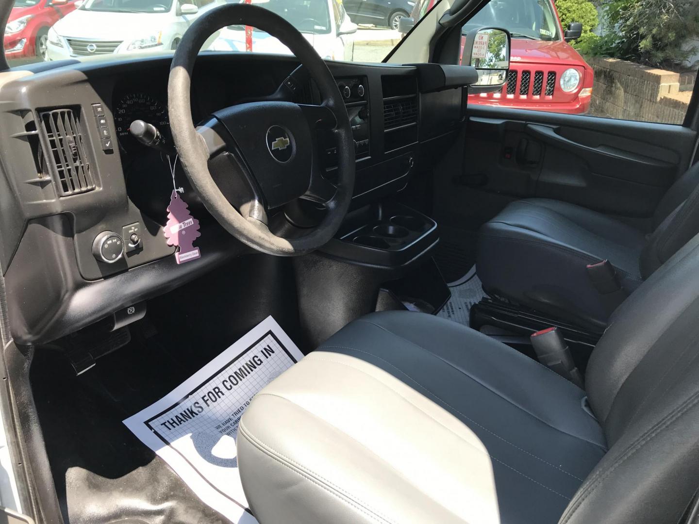 2011 White /Gray Chevrolet Express 2500 Cargo Extended (1GCWGGCG8B1) with an 6.0L V8 OHV 16V FFV engine, 4-Speed Automatic transmission, located at 577 Chester Pike, Prospect Park, PA, 19076, (610) 237-1015, 39.886154, -75.302338 - 2011 Chevy Express 2500 Extended Body: Has shelving, new PA inspection, SUPER CLEAN, FLEET MAINTAINED! This vehicle comes inspected and has been given a bumper to bumper safety check. It is very clean, reliable, and well maintained. We offer a unique pay plan that is known for being the easiest a - Photo#7