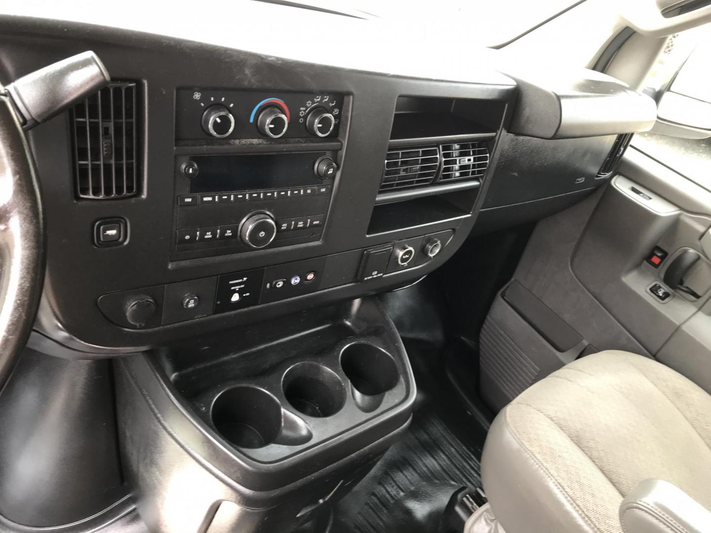 2018 Silver /Gray Chevrolet Express 3500 Cargo (1GCZGGFG3J1) with an 6.0L V8 OHV 16V FFV engine, 6A transmission, located at 577 Chester Pike, Prospect Park, PA, 19076, (610) 237-1015, 39.886154, -75.302338 - 2018 Chevrolet Express 3500 Cargo Van: Ladder racks, shelving, no side or rear windows, new PA inspection, runs LIKE NEW! This vehicle comes inspected and has been given a bumper to bumper safety check. It is very clean, reliable, and well maintained. We offer a unique pay plan that is known for - Photo#12