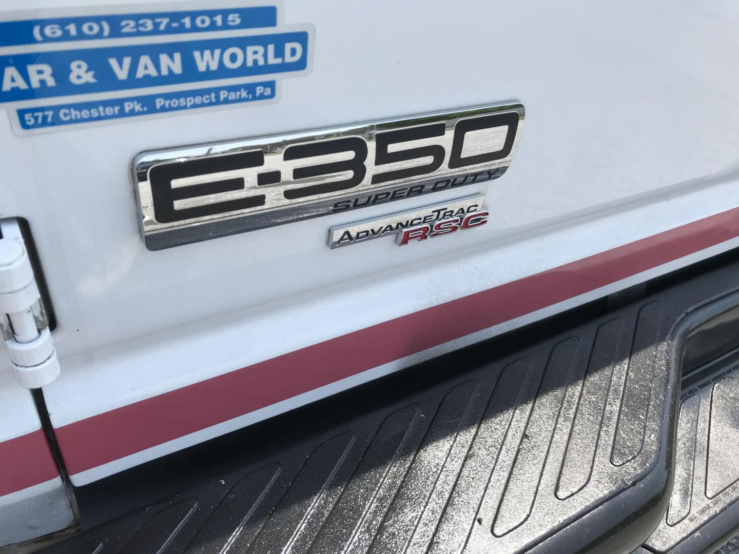 2013 White /Gray Ford E-Series Van E-350 Super Duty Extended (1FTSS3EL7DD) with an 5.4L V8 SOHC 16V FFV engine, 6-Speed Automatic transmission, located at 577 Chester Pike, Prospect Park, PA, 19076, (610) 237-1015, 39.886154, -75.302338 - 2013 Ford E350 Extended Body: No side or rear windows, shelving, new PA inspection, partition, runs LIKE NEW! This vehicle comes inspected and has been given a bumper to bumper safety check. It is very clean, reliable, and well maintained. We offer a unique pay plan that is known for being the ea - Photo#7