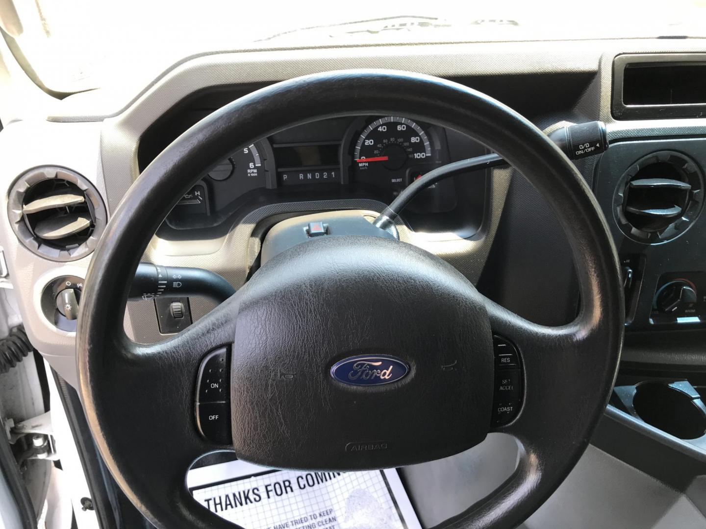 2013 White /Gray Ford E-Series Van E-350 Super Duty Extended (1FTSS3EL7DD) with an 5.4L V8 SOHC 16V FFV engine, 6-Speed Automatic transmission, located at 577 Chester Pike, Prospect Park, PA, 19076, (610) 237-1015, 39.886154, -75.302338 - 2013 Ford E350 Extended Body: No side or rear windows, shelving, new PA inspection, partition, runs LIKE NEW! This vehicle comes inspected and has been given a bumper to bumper safety check. It is very clean, reliable, and well maintained. We offer a unique pay plan that is known for being the ea - Photo#13