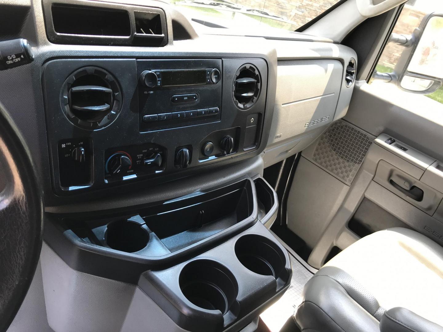 2013 White /Gray Ford E-Series Van E-350 Super Duty Extended (1FTSS3EL7DD) with an 5.4L V8 SOHC 16V FFV engine, 6-Speed Automatic transmission, located at 577 Chester Pike, Prospect Park, PA, 19076, (610) 237-1015, 39.886154, -75.302338 - 2013 Ford E350 Extended Body: No side or rear windows, shelving, new PA inspection, partition, runs LIKE NEW! This vehicle comes inspected and has been given a bumper to bumper safety check. It is very clean, reliable, and well maintained. We offer a unique pay plan that is known for being the ea - Photo#14