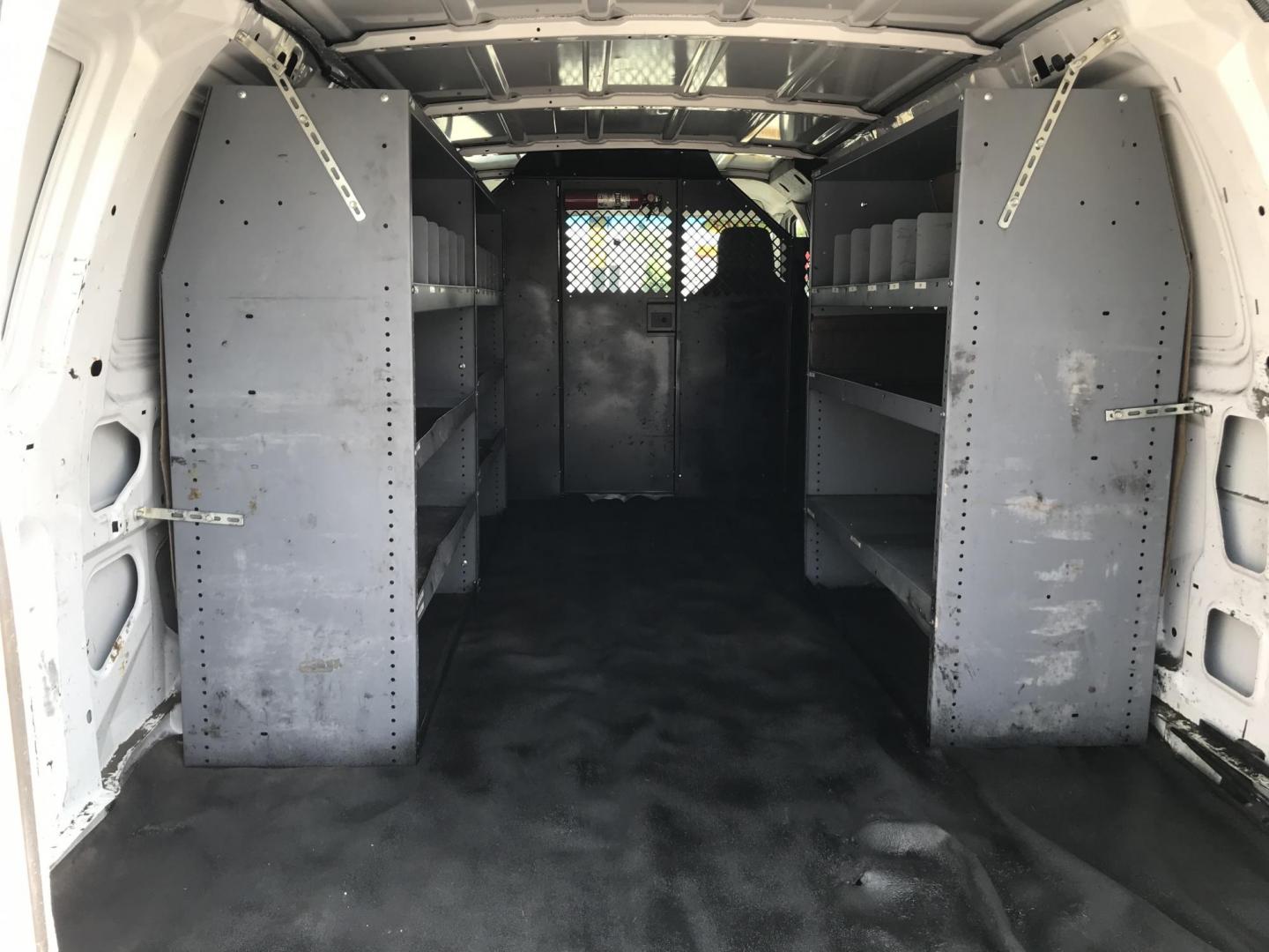 2013 White /Gray Ford E-Series Van E-350 Super Duty Extended (1FTSS3EL7DD) with an 5.4L V8 SOHC 16V FFV engine, 6-Speed Automatic transmission, located at 577 Chester Pike, Prospect Park, PA, 19076, (610) 237-1015, 39.886154, -75.302338 - 2013 Ford E350 Extended Body: No side or rear windows, shelving, new PA inspection, partition, runs LIKE NEW! This vehicle comes inspected and has been given a bumper to bumper safety check. It is very clean, reliable, and well maintained. We offer a unique pay plan that is known for being the ea - Photo#16