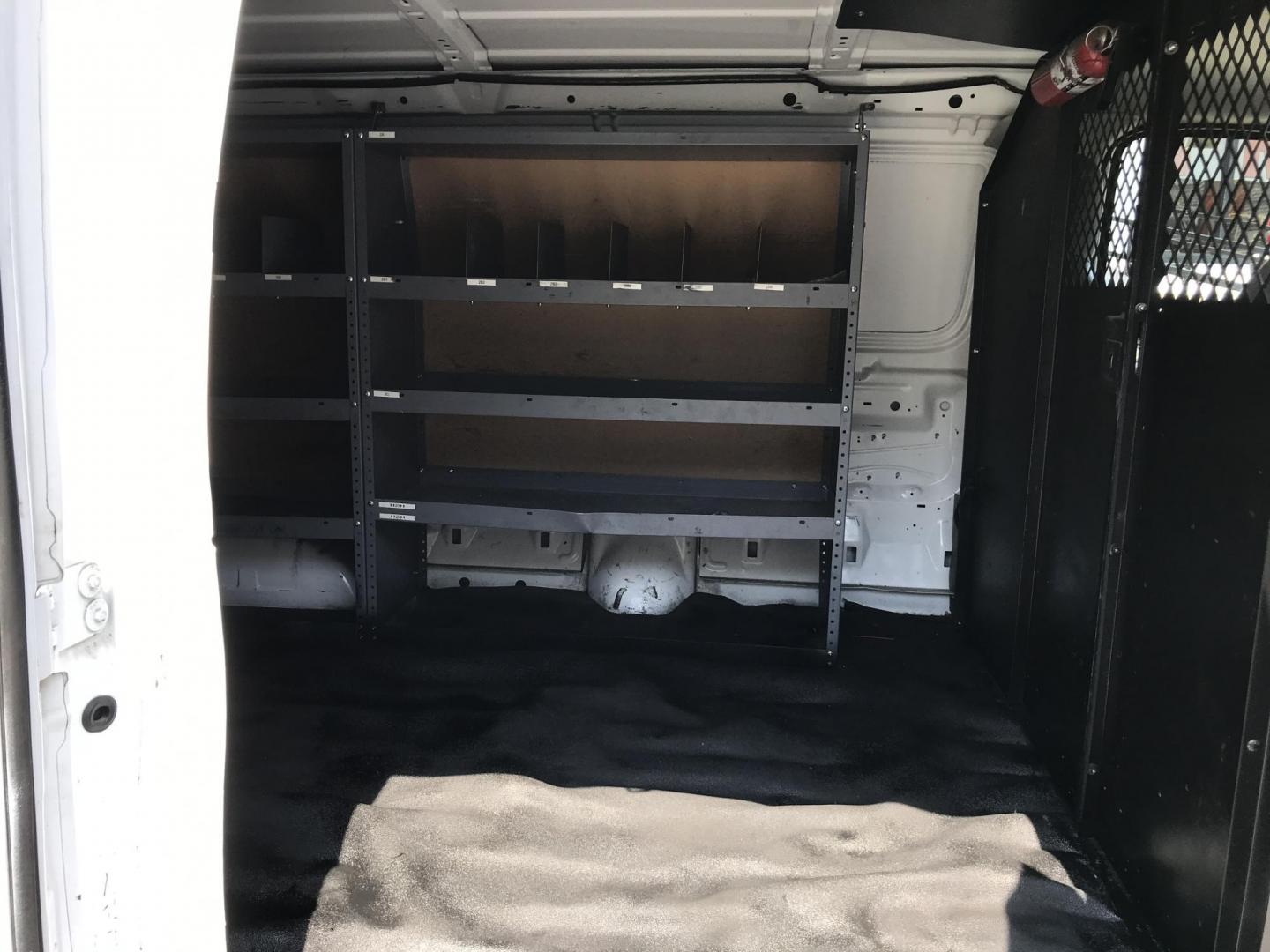 2013 White /Gray Ford E-Series Van E-350 Super Duty Extended (1FTSS3EL7DD) with an 5.4L V8 SOHC 16V FFV engine, 6-Speed Automatic transmission, located at 577 Chester Pike, Prospect Park, PA, 19076, (610) 237-1015, 39.886154, -75.302338 - 2013 Ford E350 Extended Body: No side or rear windows, shelving, new PA inspection, partition, runs LIKE NEW! This vehicle comes inspected and has been given a bumper to bumper safety check. It is very clean, reliable, and well maintained. We offer a unique pay plan that is known for being the ea - Photo#19