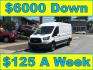 2017 White /Gray Ford Transit 250 Van Med. Roof w/Sliding Pass. 148-in. WB (1FTYR2CM3HK) with an 3.7L V6 DOHC 24V engine, 6A transmission, located at 577 Chester Pike, Prospect Park, PA, 19076, (610) 237-1015, 39.886154, -75.302338 - 2017 Ford Transit 250 Medium Roof: Multiple pieces of shelving, work bench, partition, new PA inspection, FLEET MAINTAINED! This vehicle comes inspected and has been given a bumper to bumper safety check. It is very clean, reliable, and well maintained. We offer a unique pay plan that is known fo - Photo#0