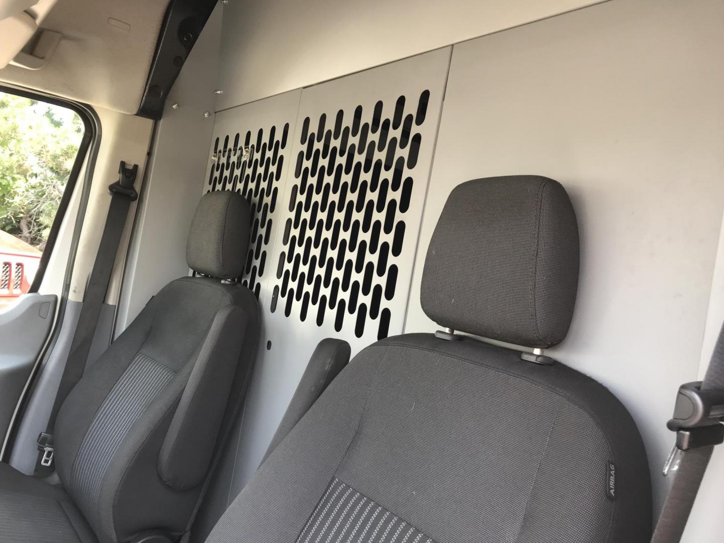 2017 White /Gray Ford Transit 250 Van Med. Roof w/Sliding Pass. 148-in. WB (1FTYR2CM3HK) with an 3.7L V6 DOHC 24V engine, 6A transmission, located at 577 Chester Pike, Prospect Park, PA, 19076, (610) 237-1015, 39.886154, -75.302338 - 2017 Ford Transit 250 Medium Roof: Multiple pieces of shelving, work bench, partition, new PA inspection, FLEET MAINTAINED! This vehicle comes inspected and has been given a bumper to bumper safety check. It is very clean, reliable, and well maintained. We offer a unique pay plan that is known fo - Photo#10