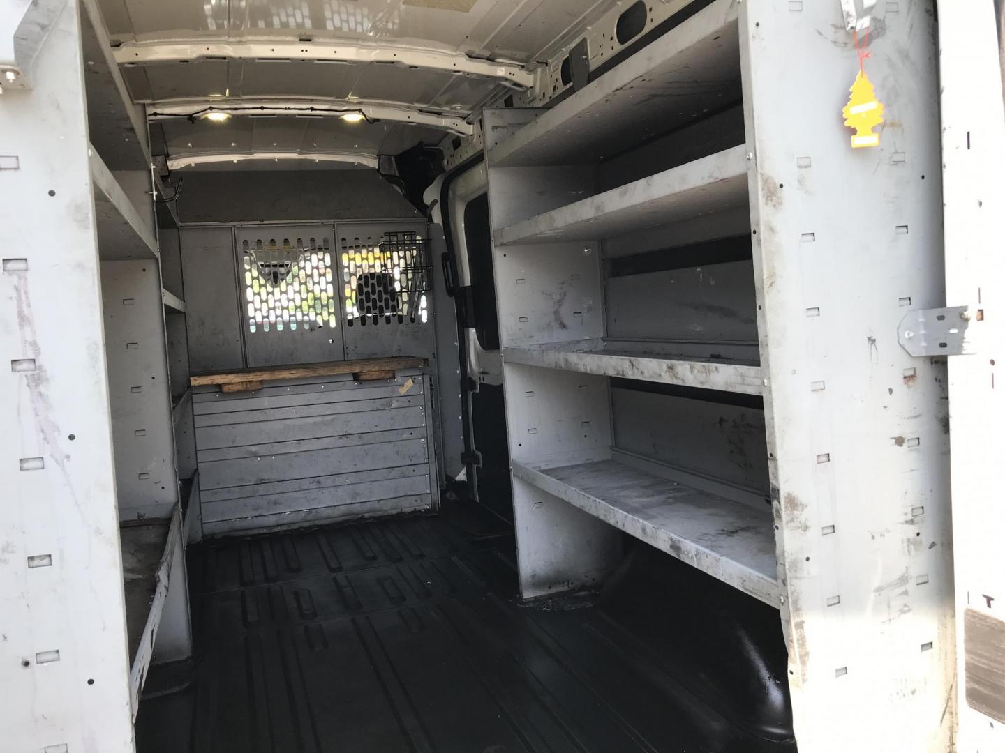 2017 White /Gray Ford Transit 250 Van Med. Roof w/Sliding Pass. 148-in. WB (1FTYR2CM3HK) with an 3.7L V6 DOHC 24V engine, 6A transmission, located at 577 Chester Pike, Prospect Park, PA, 19076, (610) 237-1015, 39.886154, -75.302338 - 2017 Ford Transit 250 Medium Roof: Multiple pieces of shelving, work bench, partition, new PA inspection, FLEET MAINTAINED! This vehicle comes inspected and has been given a bumper to bumper safety check. It is very clean, reliable, and well maintained. We offer a unique pay plan that is known fo - Photo#17