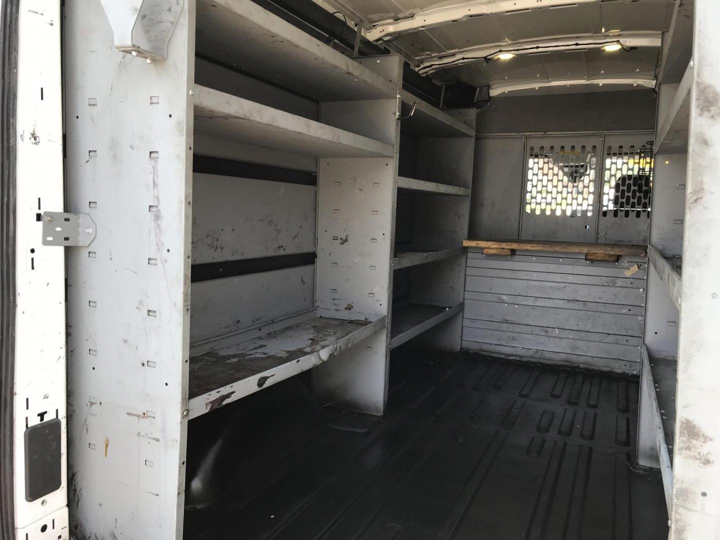 2017 White /Gray Ford Transit 250 Van Med. Roof w/Sliding Pass. 148-in. WB (1FTYR2CM3HK) with an 3.7L V6 DOHC 24V engine, 6A transmission, located at 577 Chester Pike, Prospect Park, PA, 19076, (610) 237-1015, 39.886154, -75.302338 - 2017 Ford Transit 250 Medium Roof: Multiple pieces of shelving, work bench, partition, new PA inspection, FLEET MAINTAINED! This vehicle comes inspected and has been given a bumper to bumper safety check. It is very clean, reliable, and well maintained. We offer a unique pay plan that is known fo - Photo#16