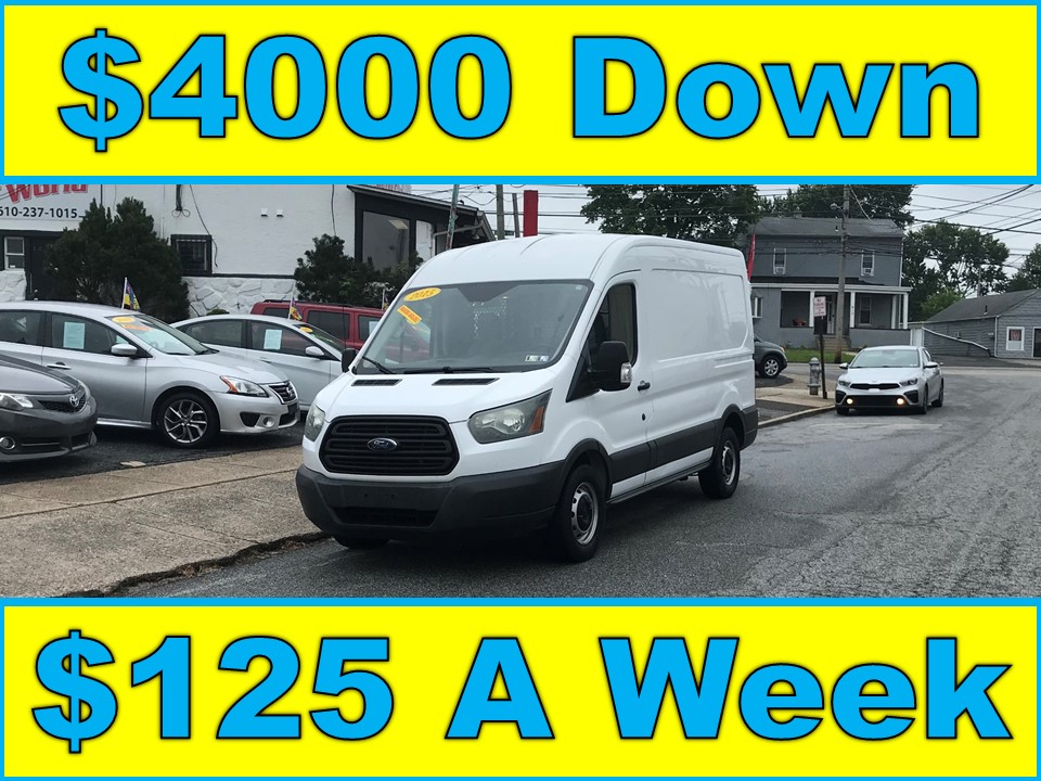 photo of 2015 Ford Transit 150 Van Med. Roof w/Sliding Pass. 130-in. WB