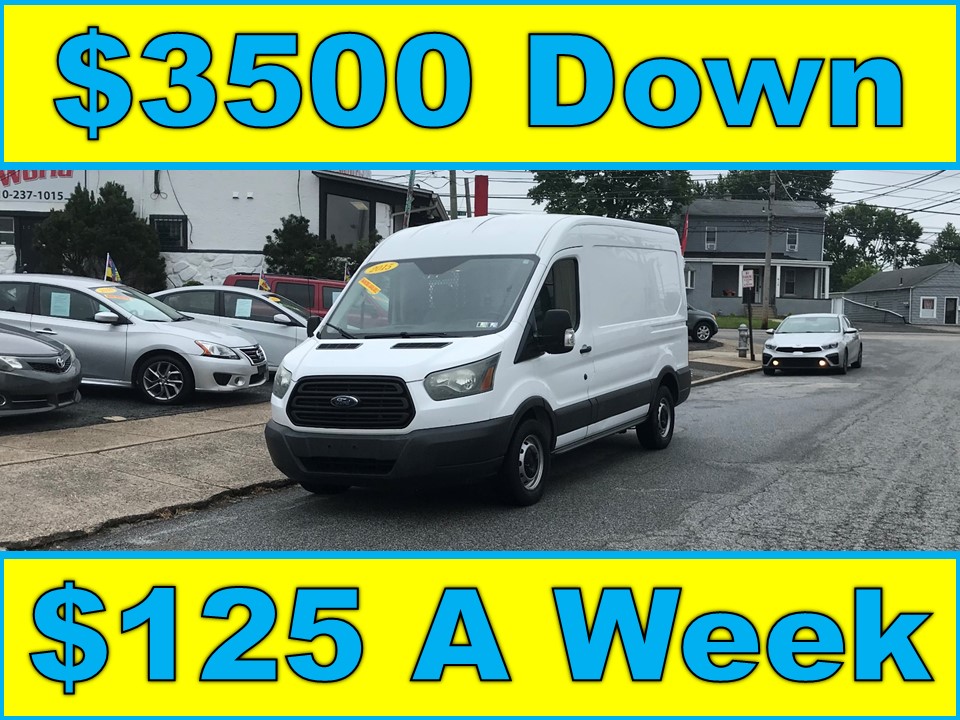 photo of 2015 Ford Transit 150 Van Med. Roof w/Sliding Pass. 130-in. WB