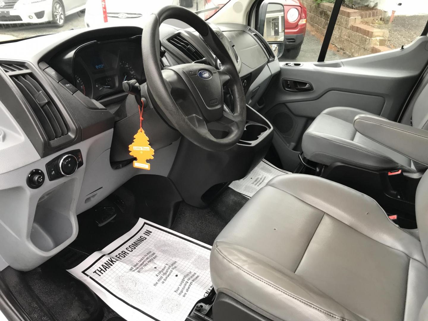 2016 White /Gray Ford Transit 350 Van High Roof w/Sliding Pass. 148-in. WB (1FTBW2XM2GK) with an 3.7L V6 DOHC 24V engine, 6A transmission, located at 577 Chester Pike, Prospect Park, PA, 19076, (610) 237-1015, 39.886154, -75.302338 - 2016 Ford Transit 350 High Roof: Has multiple pieces of shelving, 4 new tires, new PA inspection, backup camera, FLEET MAINTAINED! This vehicle comes inspected and has been given a bumper to bumper safety check. It is very clean, reliable, and well maintained. We offer a unique pay plan that is k - Photo#7
