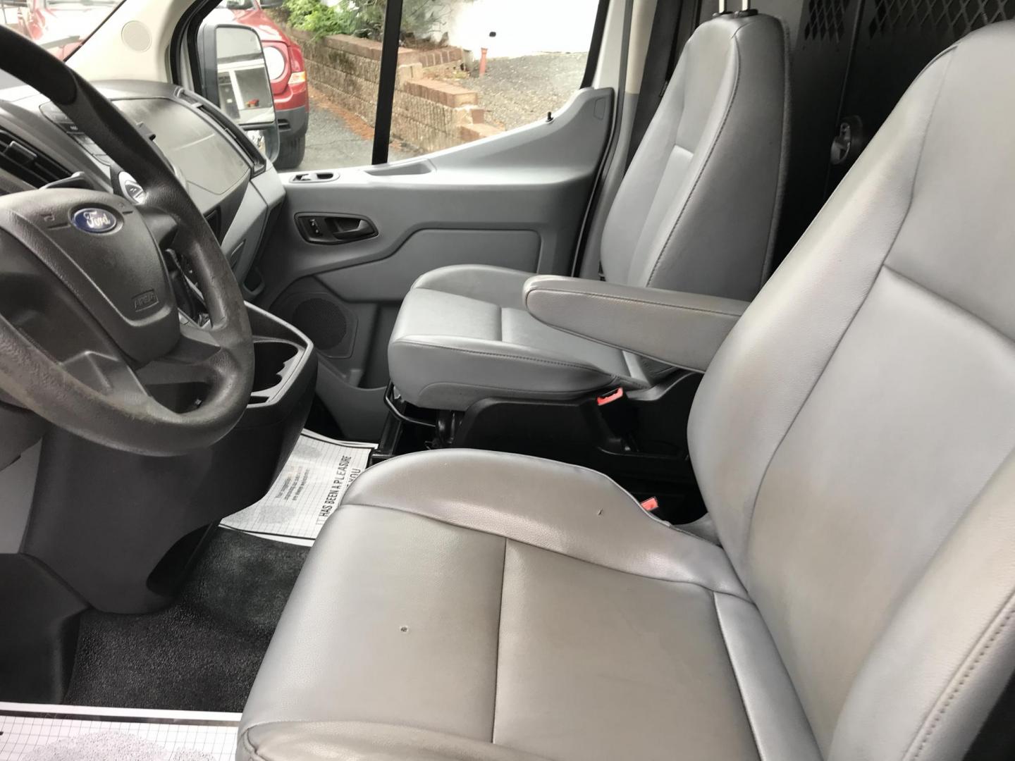 2016 White /Gray Ford Transit 350 Van High Roof w/Sliding Pass. 148-in. WB (1FTBW2XM2GK) with an 3.7L V6 DOHC 24V engine, 6A transmission, located at 577 Chester Pike, Prospect Park, PA, 19076, (610) 237-1015, 39.886154, -75.302338 - 2016 Ford Transit 350 High Roof: Has multiple pieces of shelving, 4 new tires, new PA inspection, backup camera, FLEET MAINTAINED! This vehicle comes inspected and has been given a bumper to bumper safety check. It is very clean, reliable, and well maintained. We offer a unique pay plan that is k - Photo#9