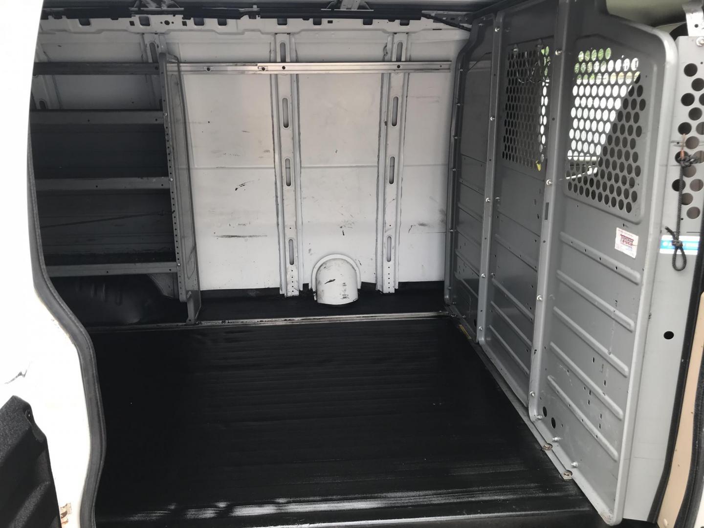 2015 White /Gray Chevrolet Express 2500 Cargo FFV (1GCWGFCG3F1) with an 6.0L V8 OHV 16V FFV engine, 6-Speed Automatic transmission, located at 577 Chester Pike, Prospect Park, PA, 19076, (610) 237-1015, 39.886154, -75.302338 - 2015 Chevrolet Express 2500: Has shelving, partition, new PA inspection, no side or rear windows, runs LIKE NEW! vehicle comes inspected and has been given a bumper to bumper safety check. It is very clean, reliable, and well maintained. We offer a unique pay plan that is known for being the easi - Photo#17
