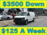 2015 White /Gray Chevrolet Express 2500 Cargo FFV (1GCWGFCG3F1) with an 6.0L V8 OHV 16V FFV engine, 6-Speed Automatic transmission, located at 577 Chester Pike, Prospect Park, PA, 19076, (610) 237-1015, 39.886154, -75.302338 - Photo#0
