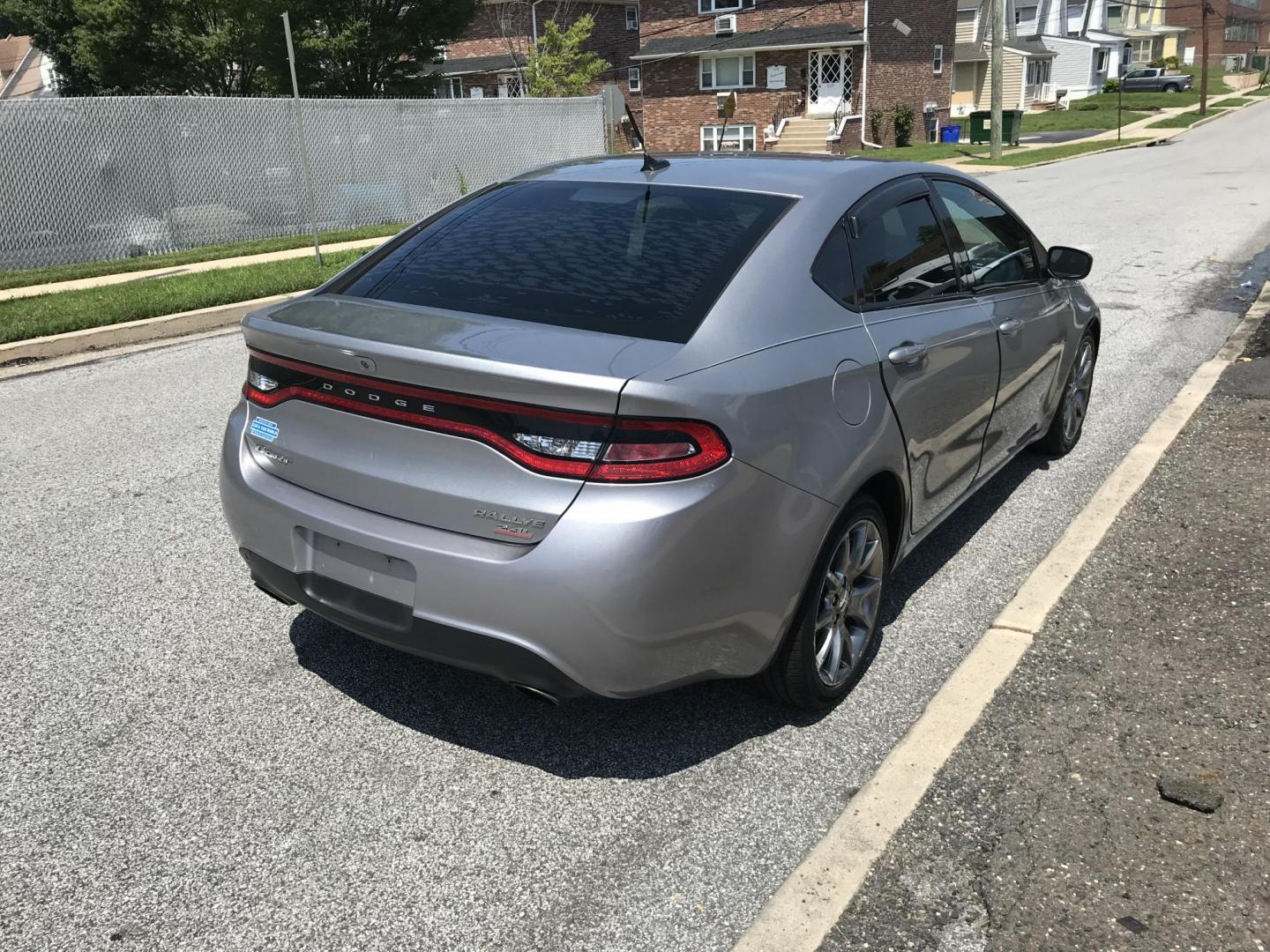 2014 Silver /Black Dodge Dart SXT (1C3CDFBB5ED) with an 2.4L L4 DOHC 16V engine, Automatic transmission, located at 577 Chester Pike, Prospect Park, PA, 19076, (610) 237-1015, 39.886154, -75.302338 - 2014 Dodge Dart SXT: Backup camera, new PA inspection, great on gas, SUPER CLEAN, runs LIKE NEW! This vehicle comes inspected and has been given a bumper to bumper safety check. It is very clean, reliable, and well maintained. We offer a unique pay plan that is known for being the easiest and fas - Photo#4