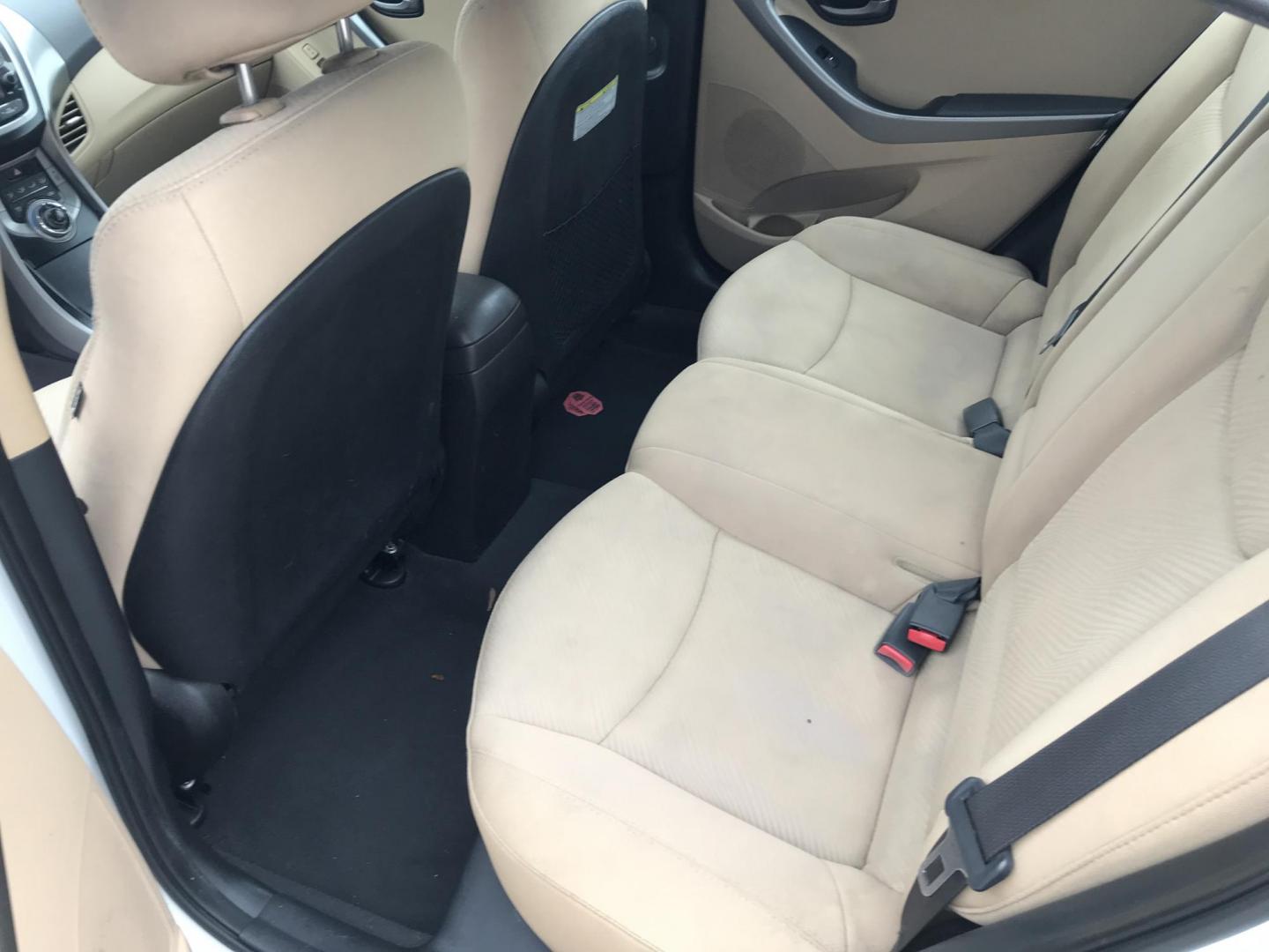 2013 White /Tan Hyundai Elantra GLS (5NPDH4AE7DH) with an 1.8L L4 DOHC 16V engine, 6-Speed Automatic transmission, located at 577 Chester Pike, Prospect Park, PA, 19076, (610) 237-1015, 39.886154, -75.302338 - 2013 Hyundai Elantra GLS: Great on gas, new PA inspection, SUPER CLEAN, runs LIKE NEW! This vehicle comes inspected and has been given a bumper to bumper safety check. It is very clean, reliable, and well maintained. We offer a unique pay plan that is known for being the easiest and fastest finan - Photo#15