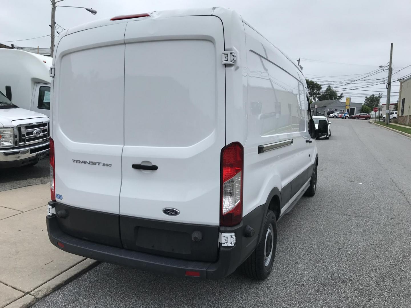 2015 White /Gray Ford Transit 250 Van High Roof w/Sliding Pass. 148-in. WB (1FTNR2CM2FK) with an 3.7L V6 DOHC 24V engine, 6-Speed Automatic transmission, located at 577 Chester Pike, Prospect Park, PA, 19076, (610) 237-1015, 39.886154, -75.302338 - 2015 Ford Transit 250 Medium Roof: new PA inspection, multiple pieces of shelving, FLEET MAINTAINED, runs LIKE NEW! This vehicle comes inspected and has been given a bumper to bumper safety check. It is very clean, reliable, and well maintained. We offer a unique pay plan that is known for being - Photo#6
